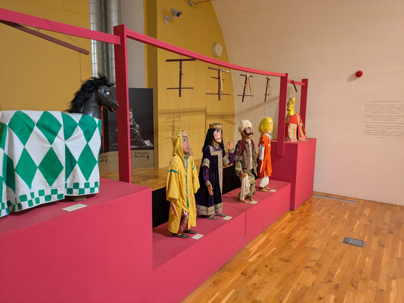 Conjunto de marionetas Maese Pedro