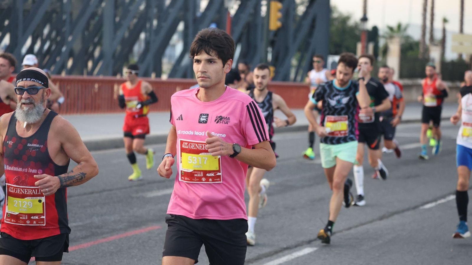 Las mejores fotos de la Maratón de Málaga 2024