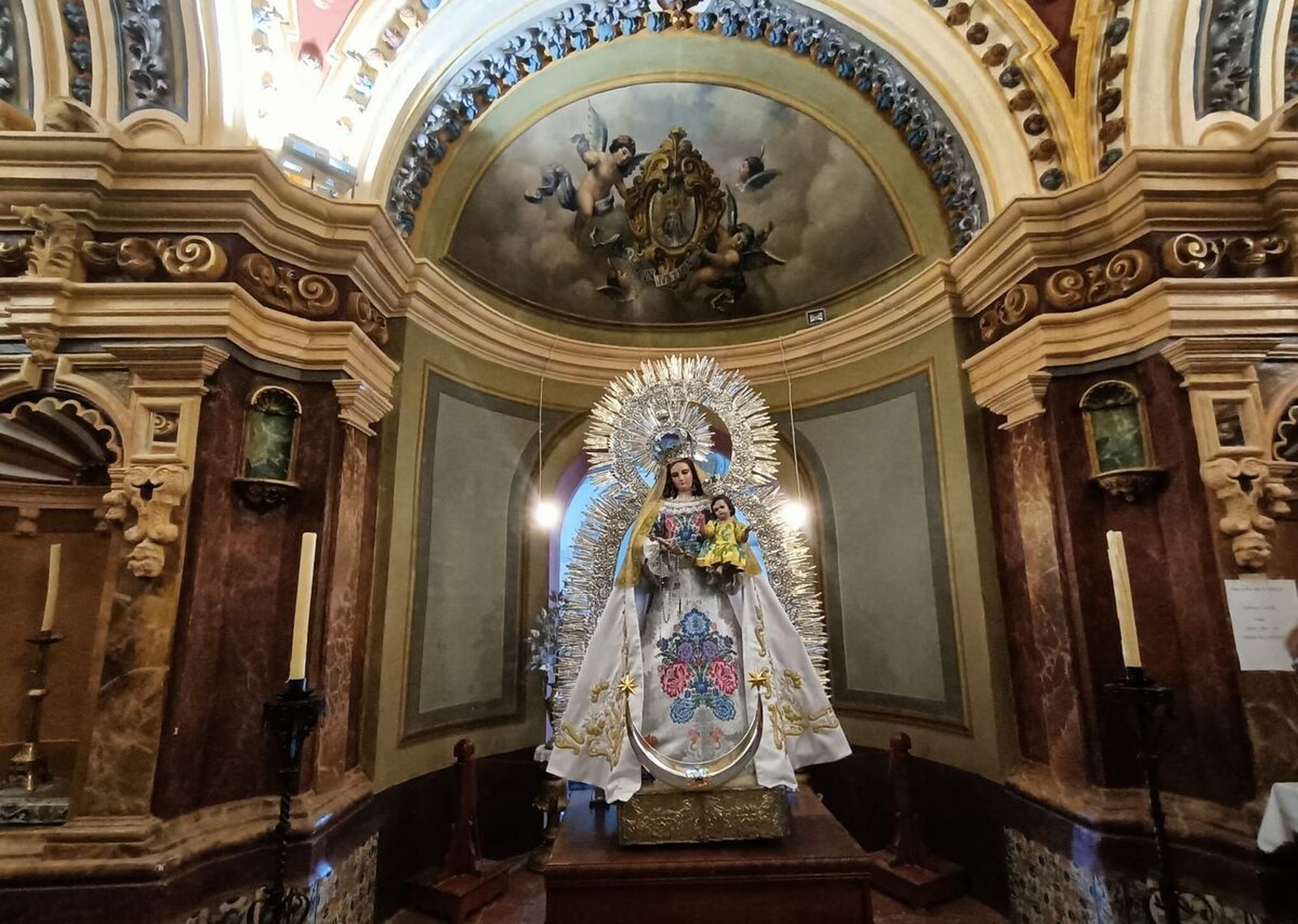 Camarín de la Ermita de la Virgen del Castillo