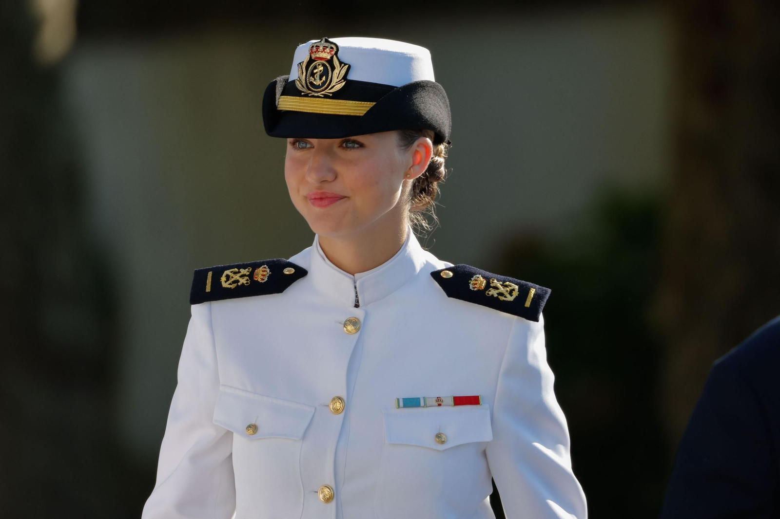 Las fotos del ingreso de la Princesa de Asturias en la Escuela Naval de Marín
