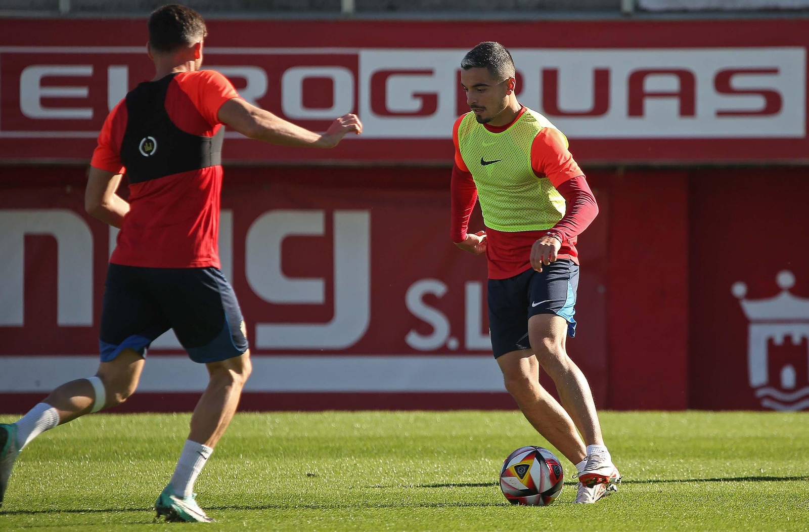 El entrenamiento del Algeciras CF, en imágenes