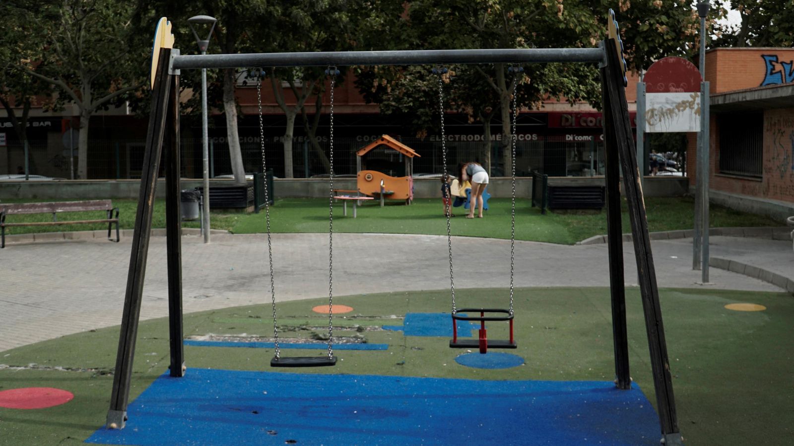 El columpio del Parque de Sinaí.