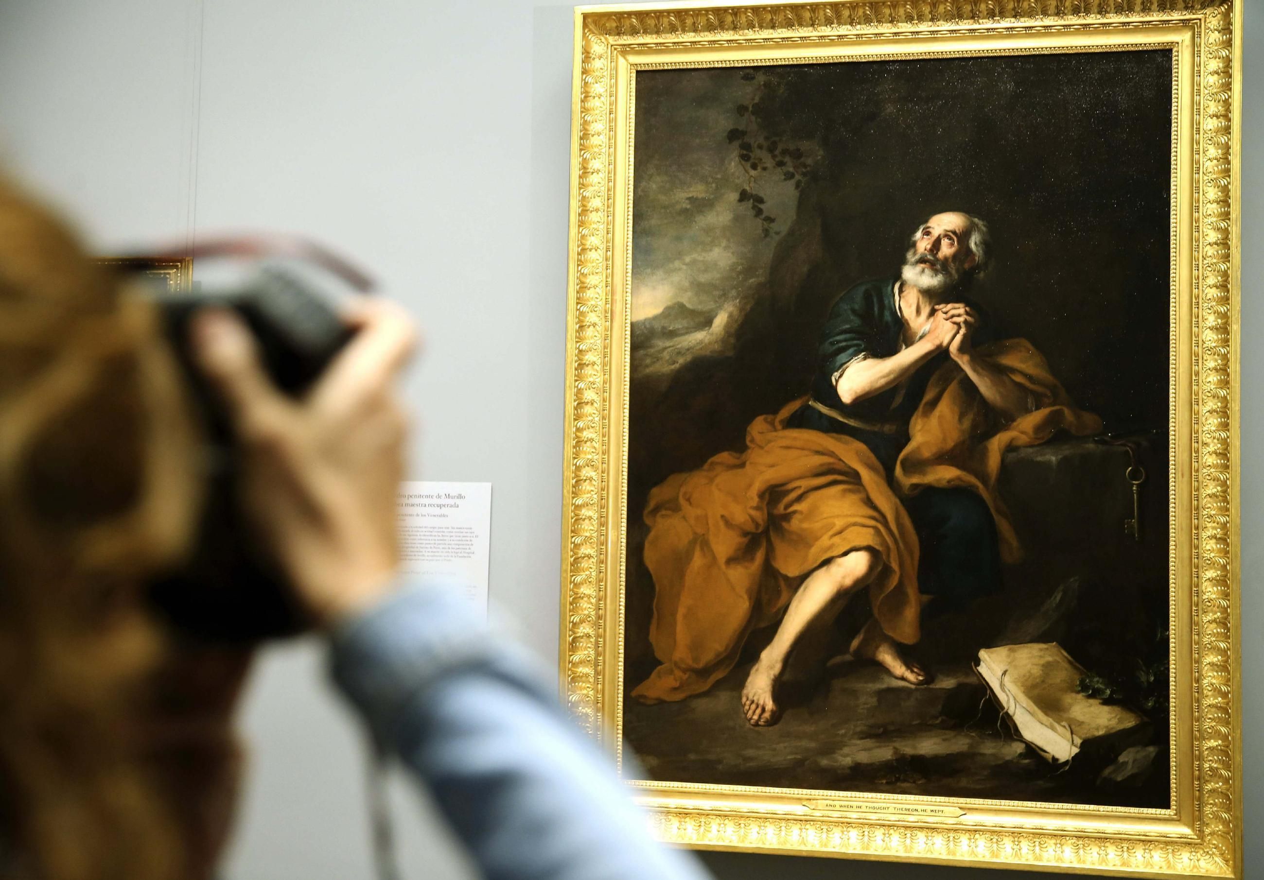Del Pozo pide a Urtasun el 'San Pedro' de Murillo para el Bellas Artes de Sevilla