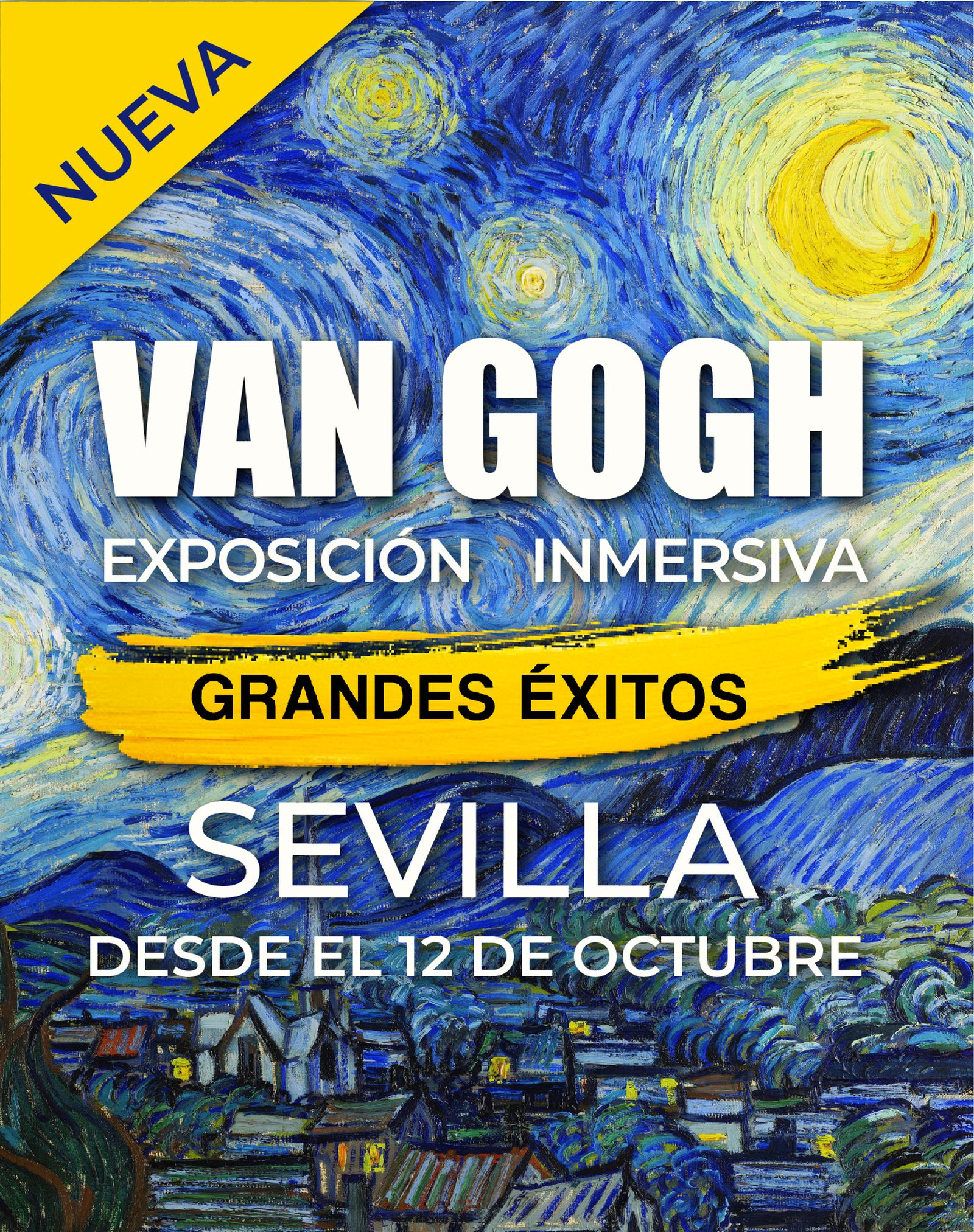 Cartel de la exposición inmersiva