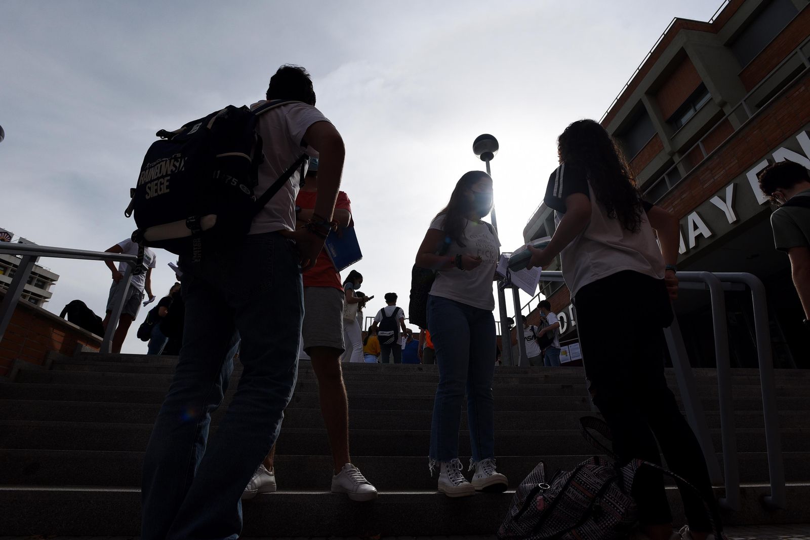 El inicio de los exámenes de Selectividad en Córdoba, en fotografías