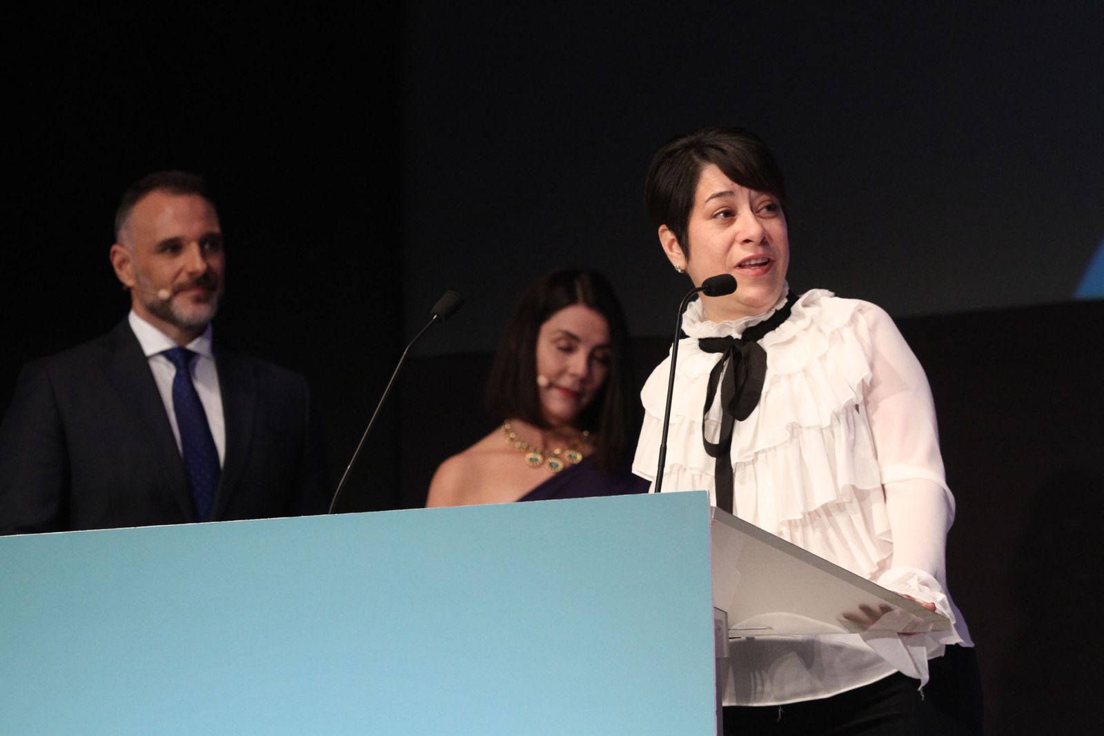 Gala inaugural de la 43 edición del Festival de cine Iberoamericano de Huelva.