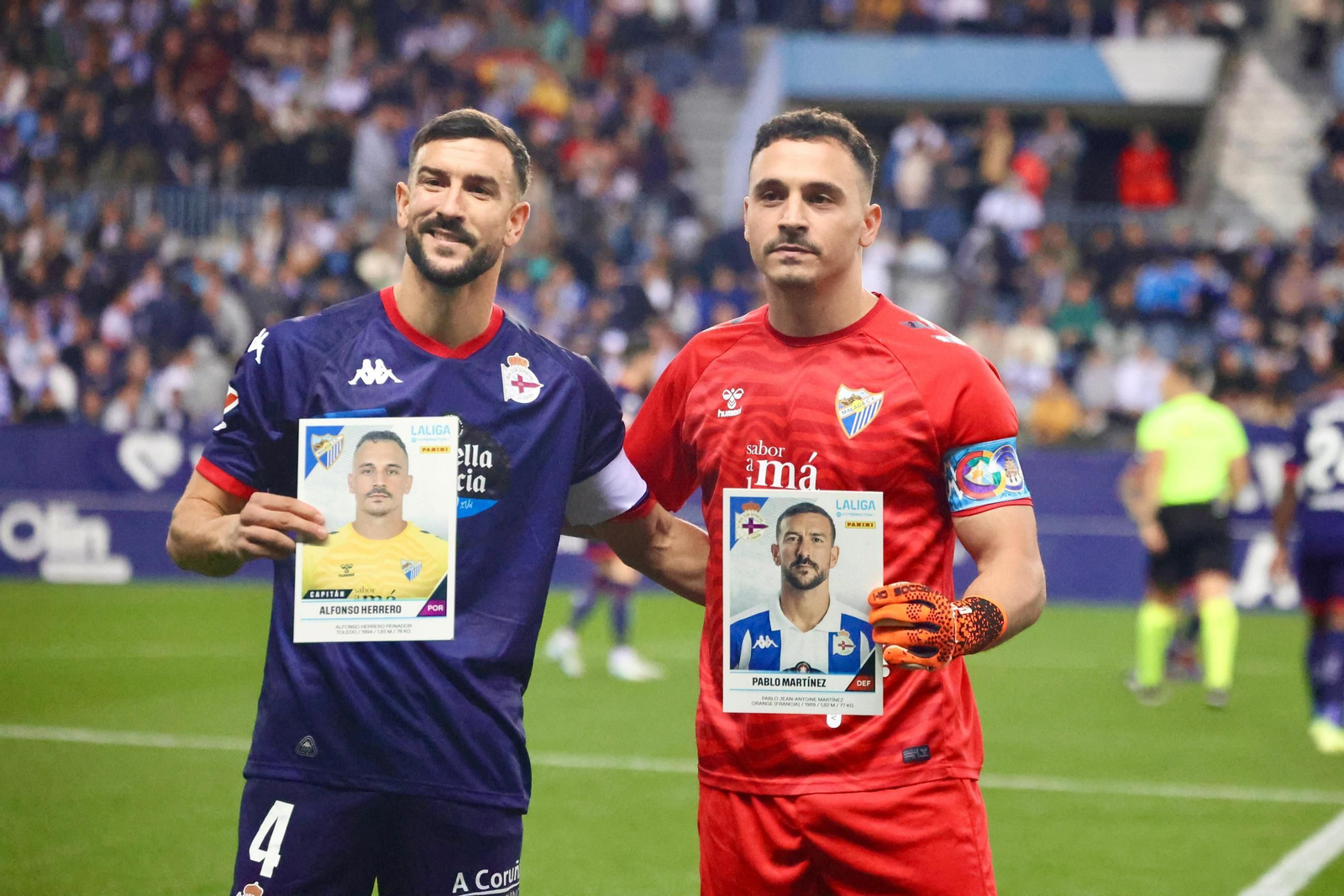 Las fotos del Málaga-Deportivo de La Coruña