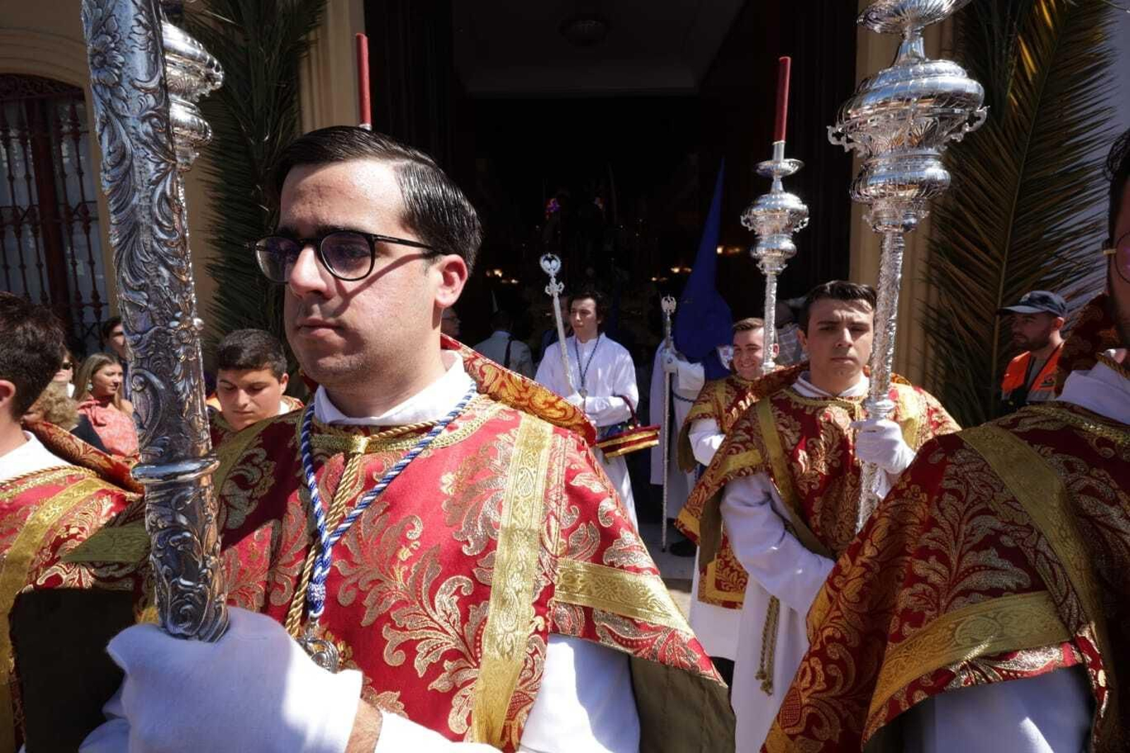 Domingo de Ramos en San Fernando 2023: Imágenes de la hermandad de Cristo Rey (Borriquita)