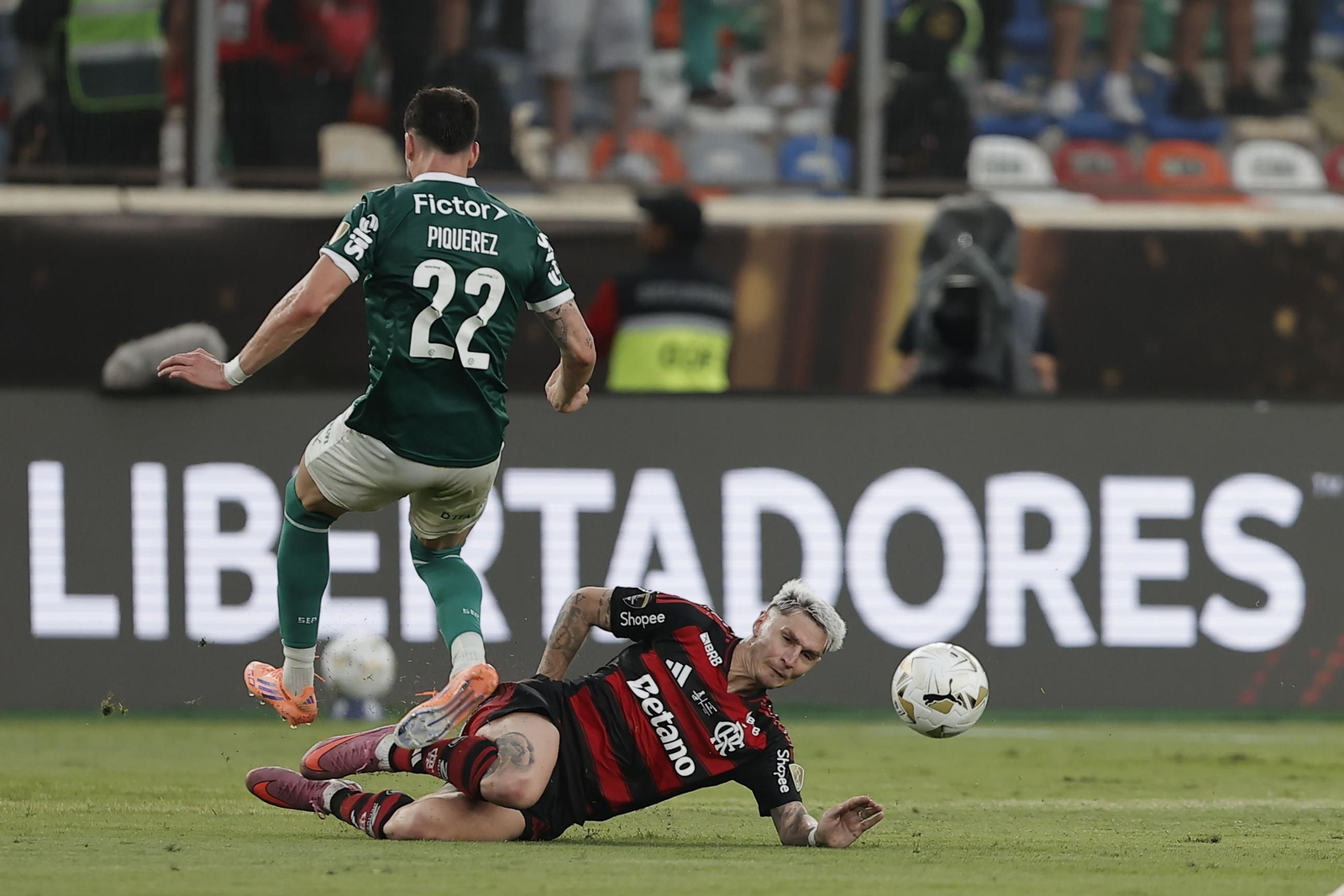 Las fotos de la final de la Copa Libertadores con triunfo de Flamengo sobre Palmeiras