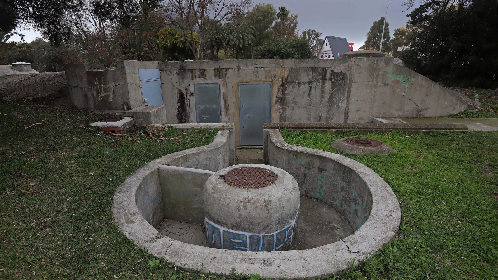 Búnkeres del parque Princesa Sofía de La Línea