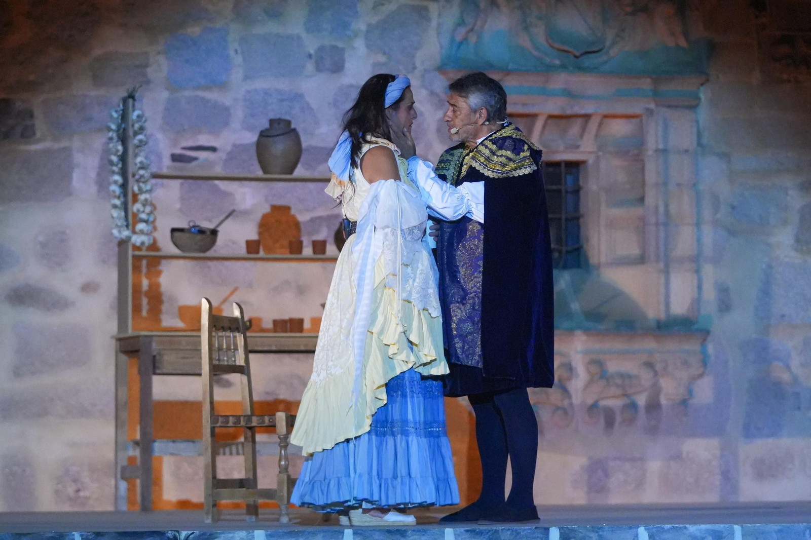 La representación de 'La Vaquera de la Finojosa', en imágenes