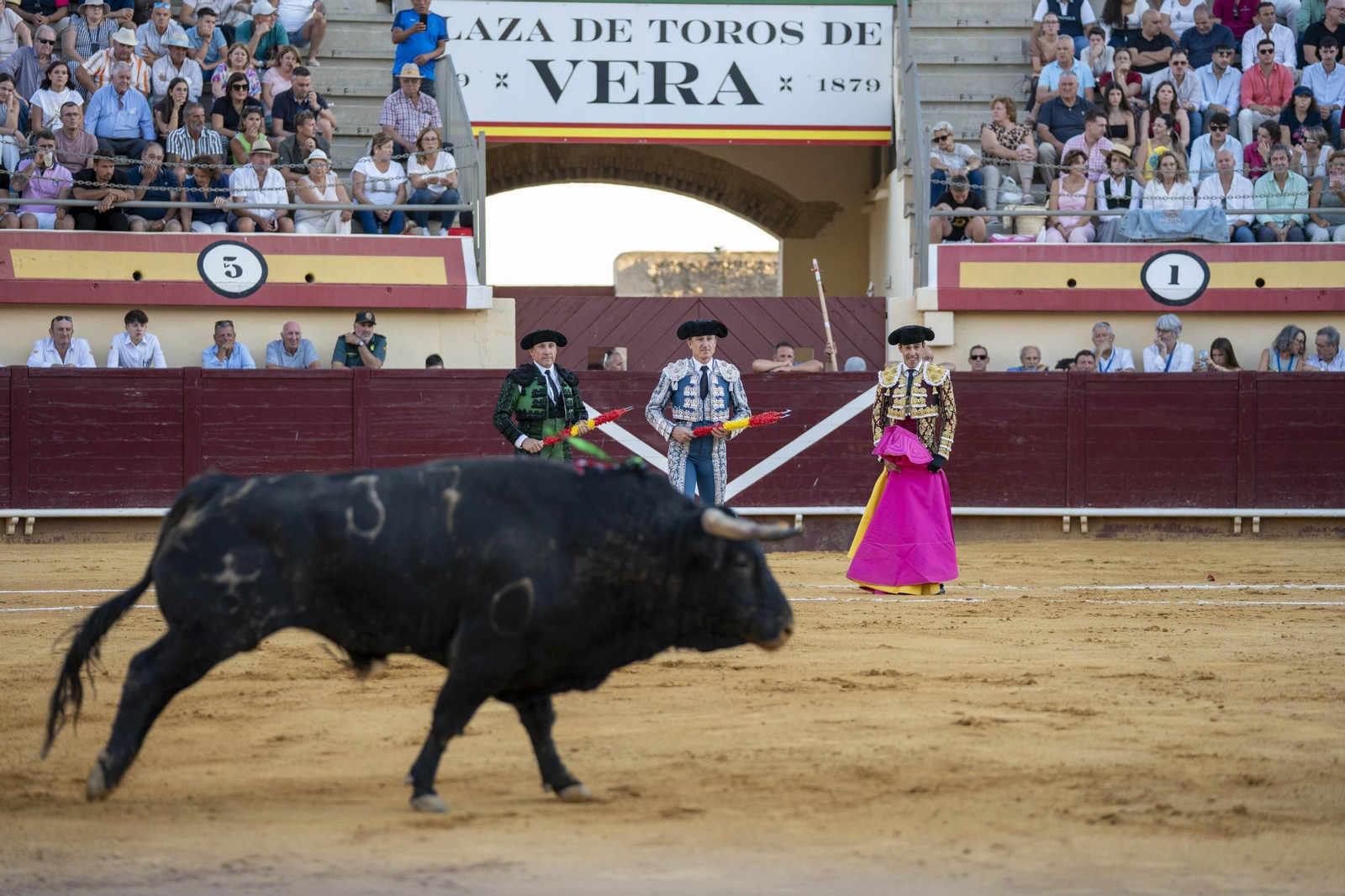 Las imágenes de los toros en Vera