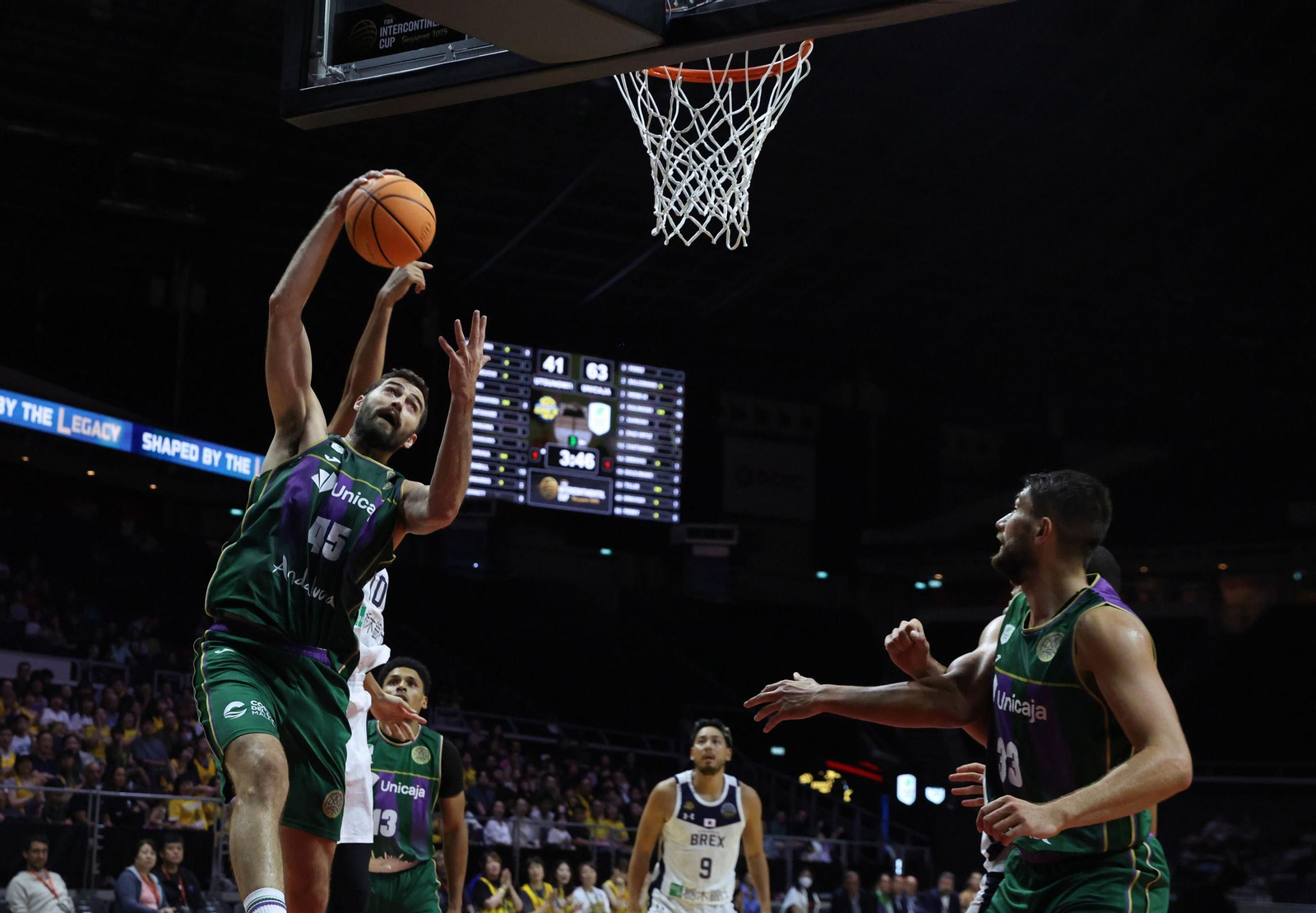 Las fotos del Utsunomiya Brex - Unicaja de la Copa Intercontinental