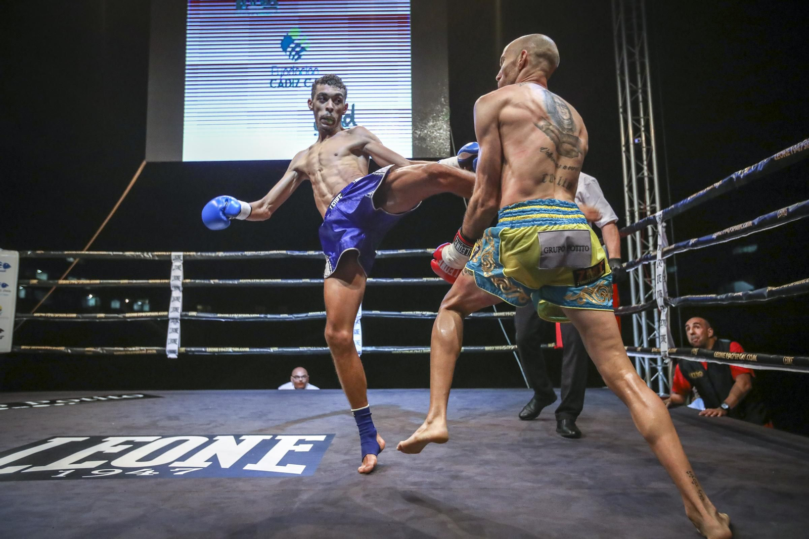 Imagenes de la velada de muay thai, Cádiz Fight Night 2