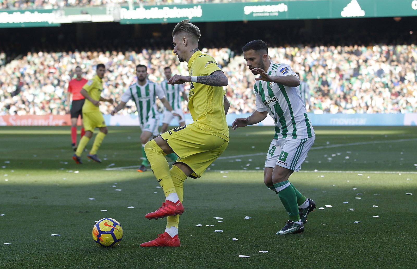 El Real Betis-Villarreal, en imágenes
