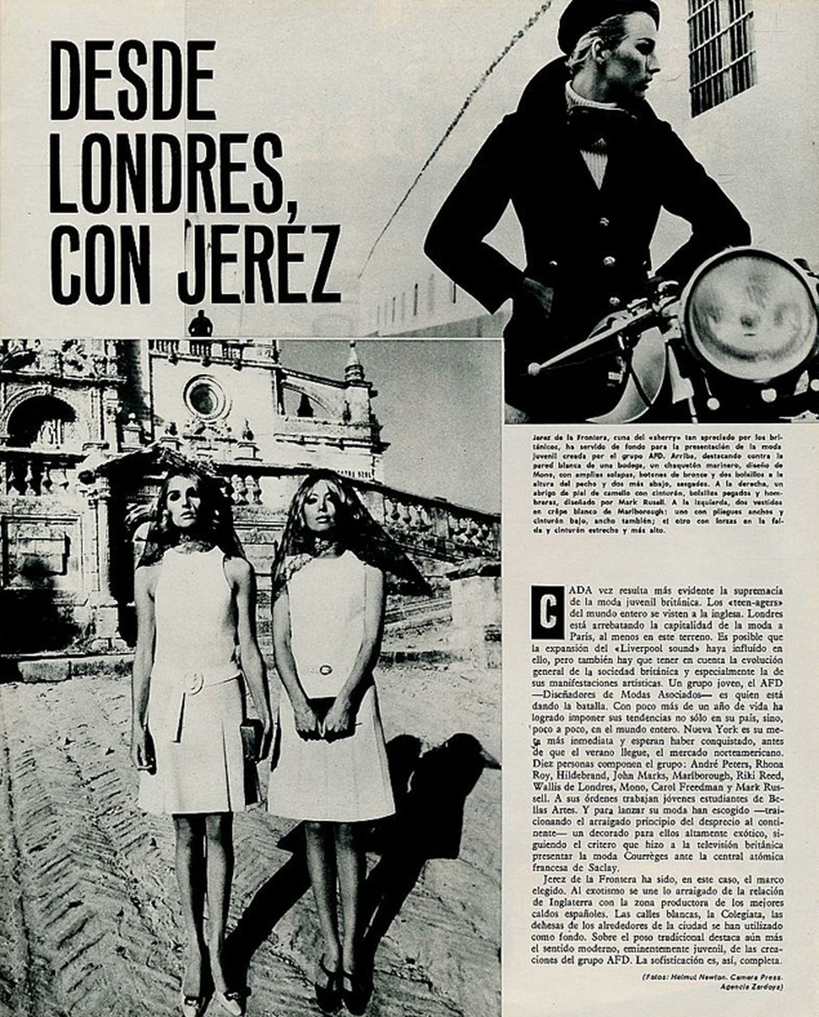 Desde 1862 hasta 1972Jerez vista por el objetivo foráneo