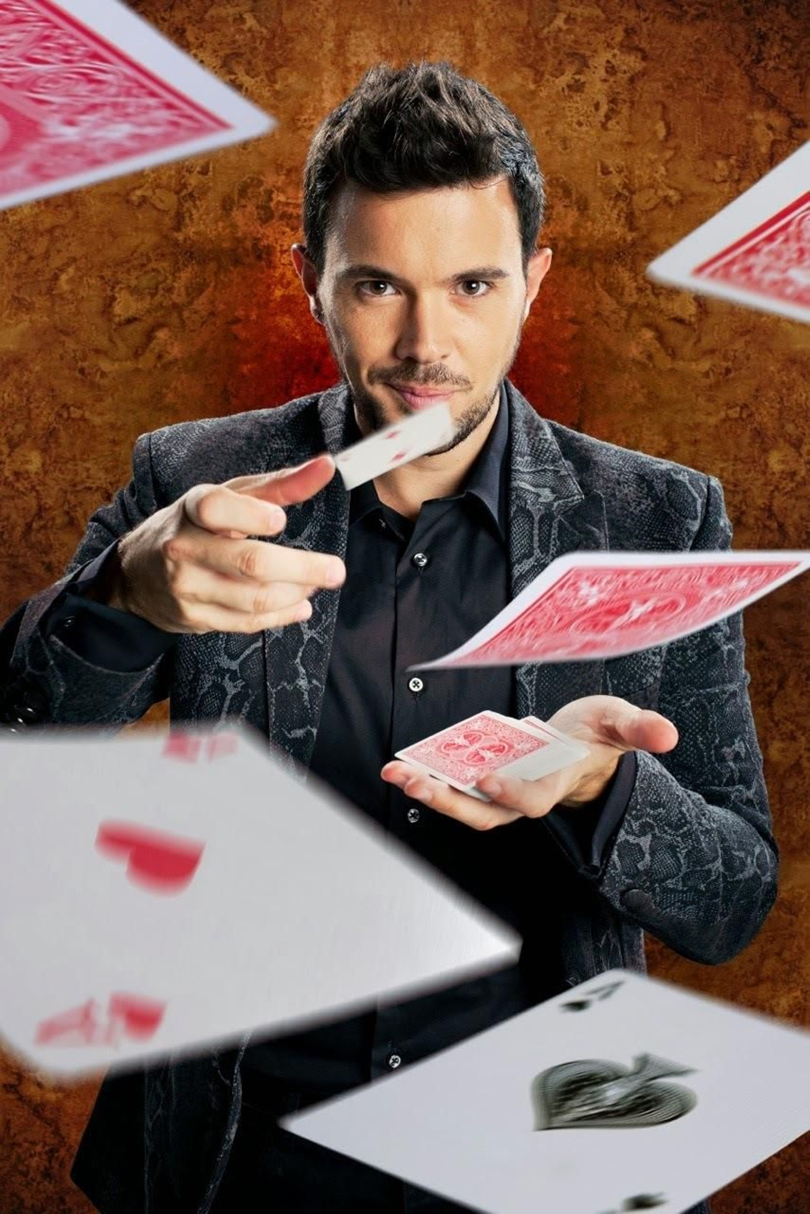 El ilusionista sevillano Héctor.