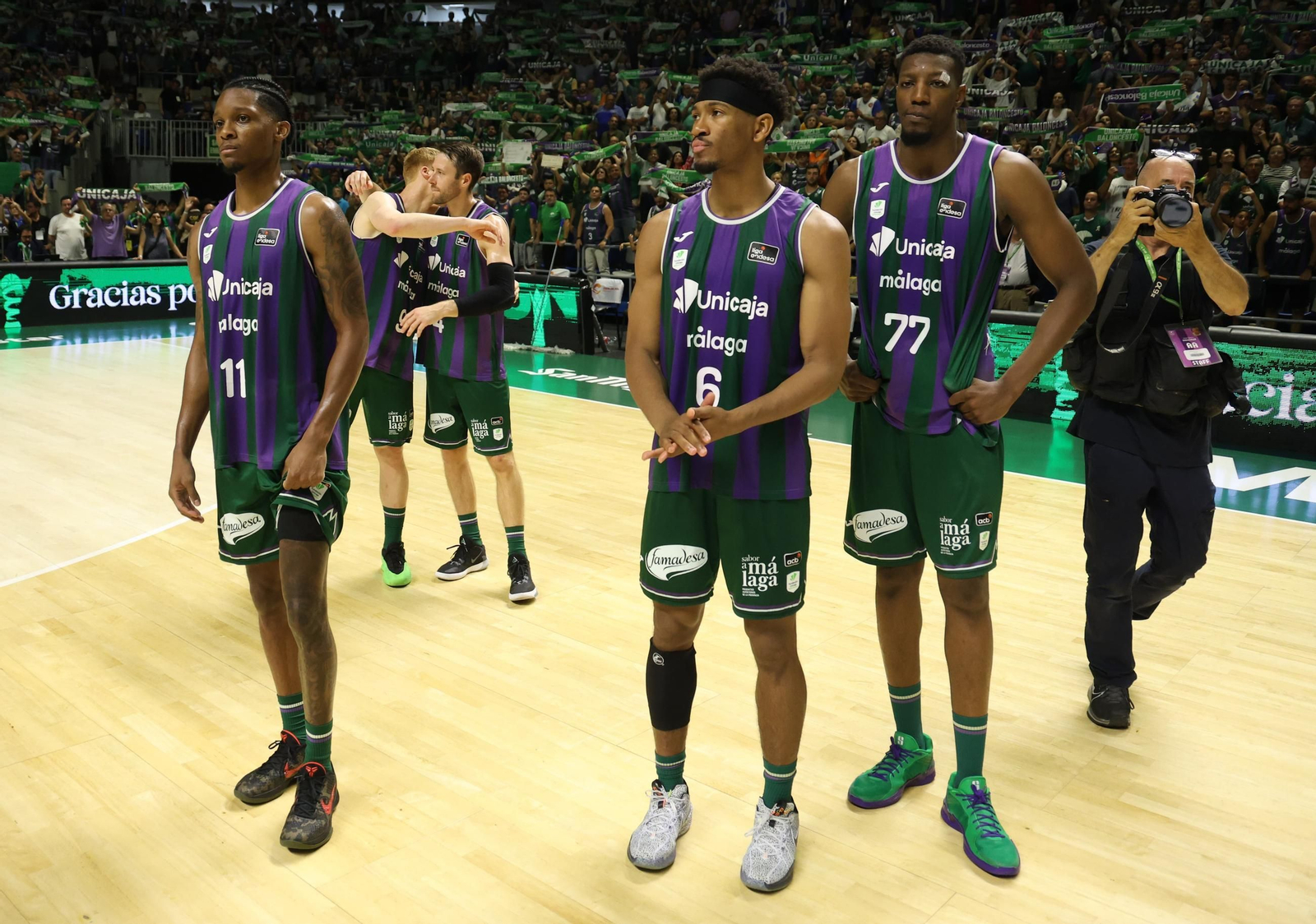 El Unicaja-Real Madrid, en fotos