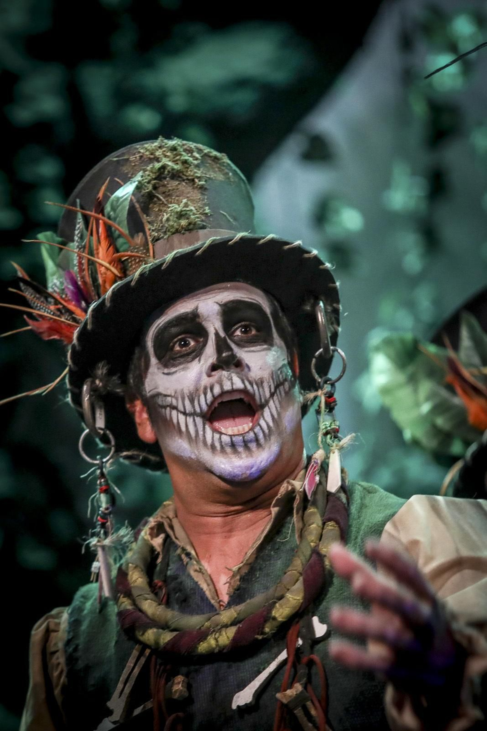 Comparsa Los salvajes. Foto Jesus Marin