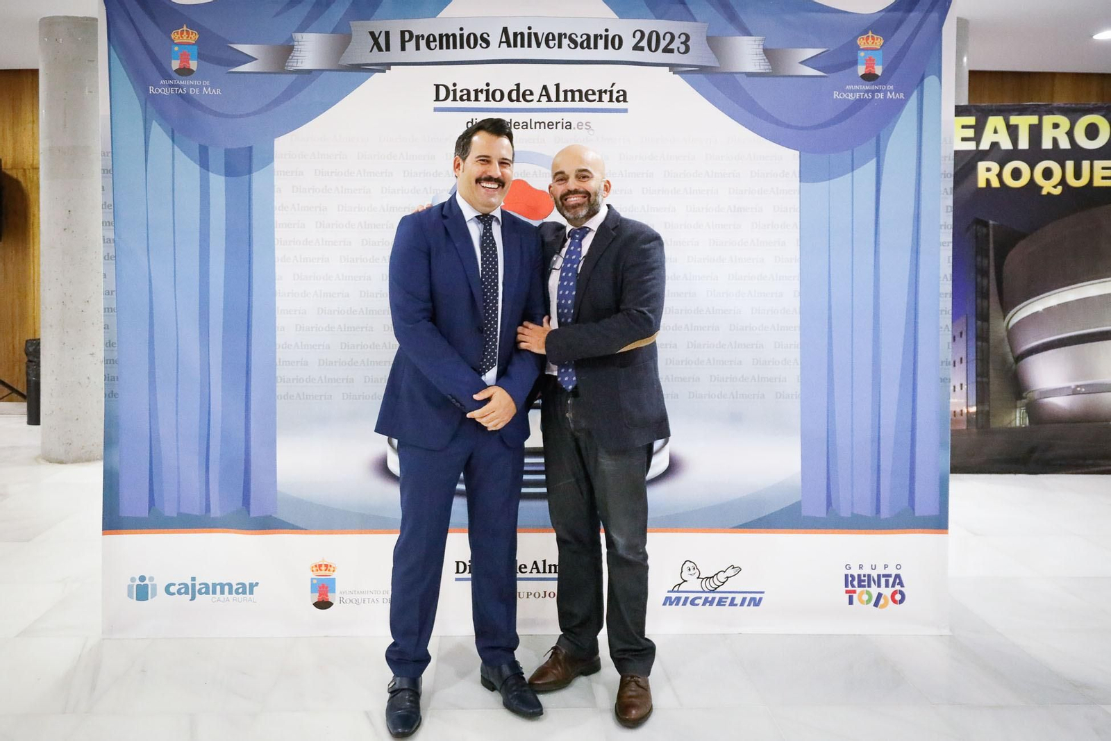 Imágenes de la Gala Aniversario de Diario de Almería, en Roquetas
