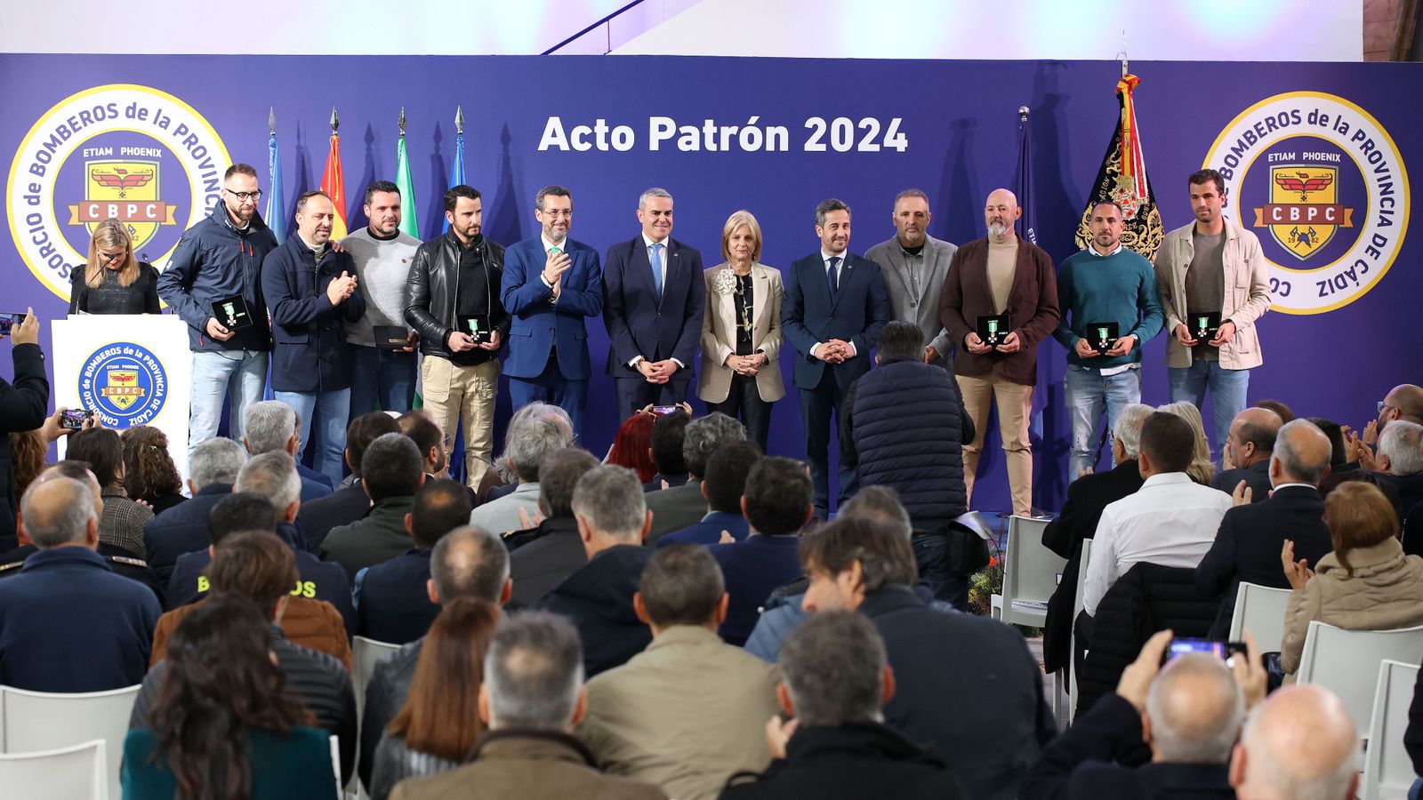 Actos por el Día del Patrón de los Bomberos en Jerez