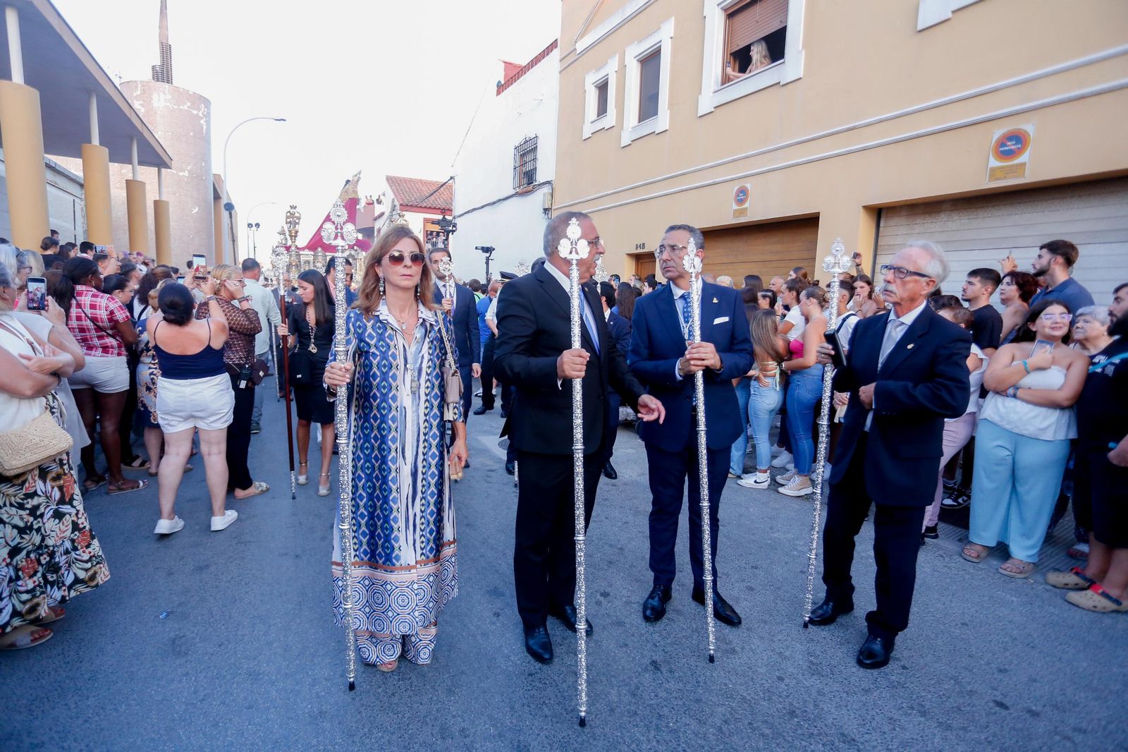 Procesión extraordinaria por el 75 aniversario de la hermandad del Medinaceli de La Línea