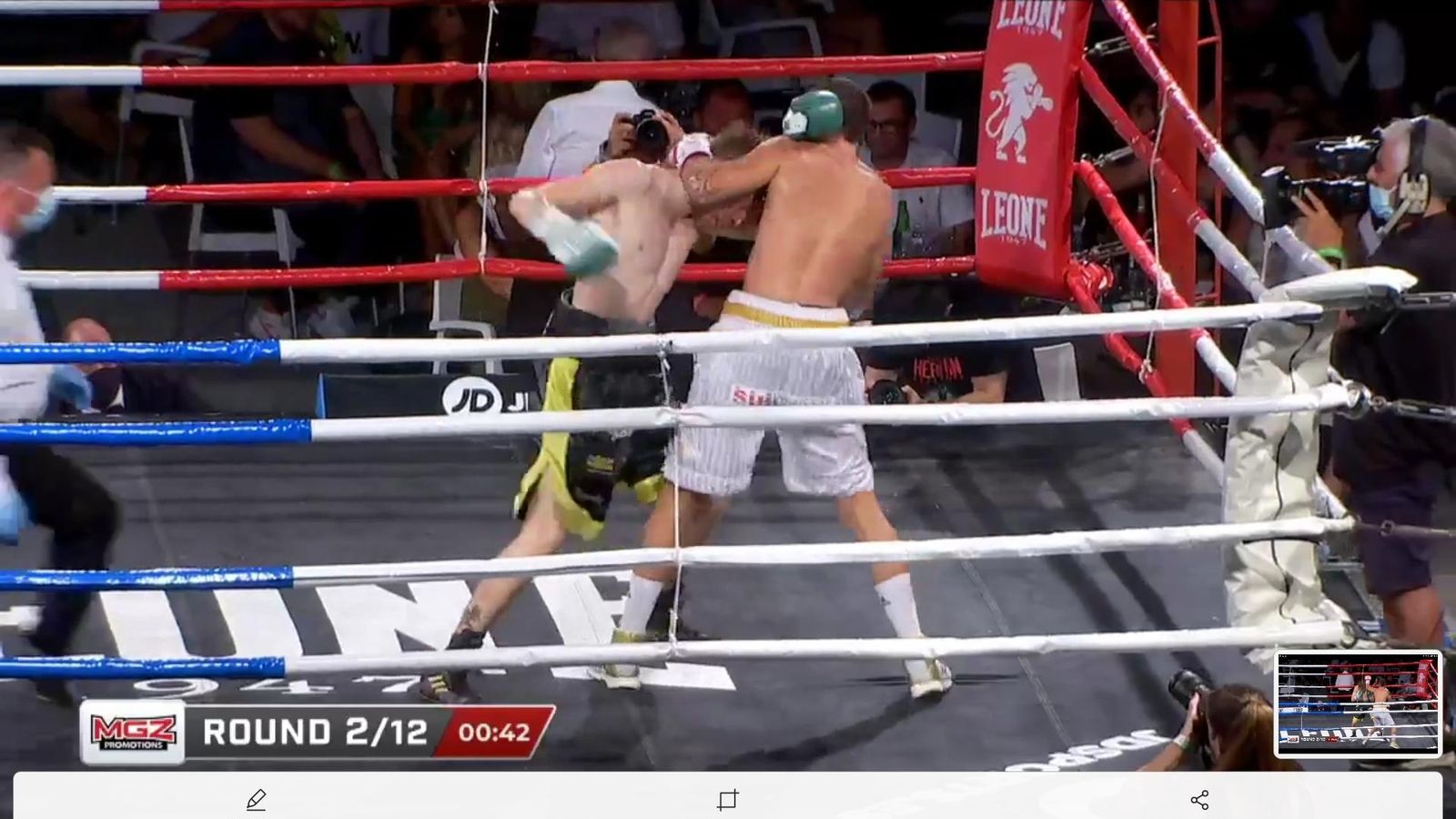 El combate se disputó en la plaza de toros de Puerto Banús