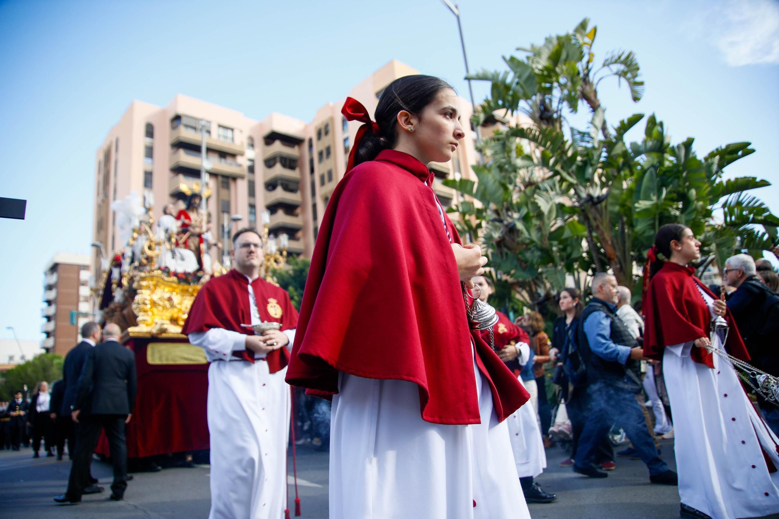 Coronación en la Semana Santa de Almería 2025