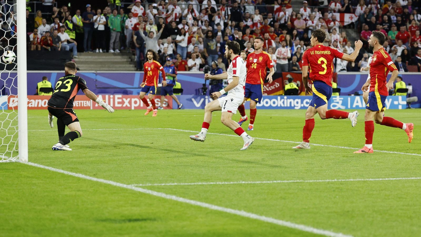 Las mejores fotos de la goleada de España a Georgia