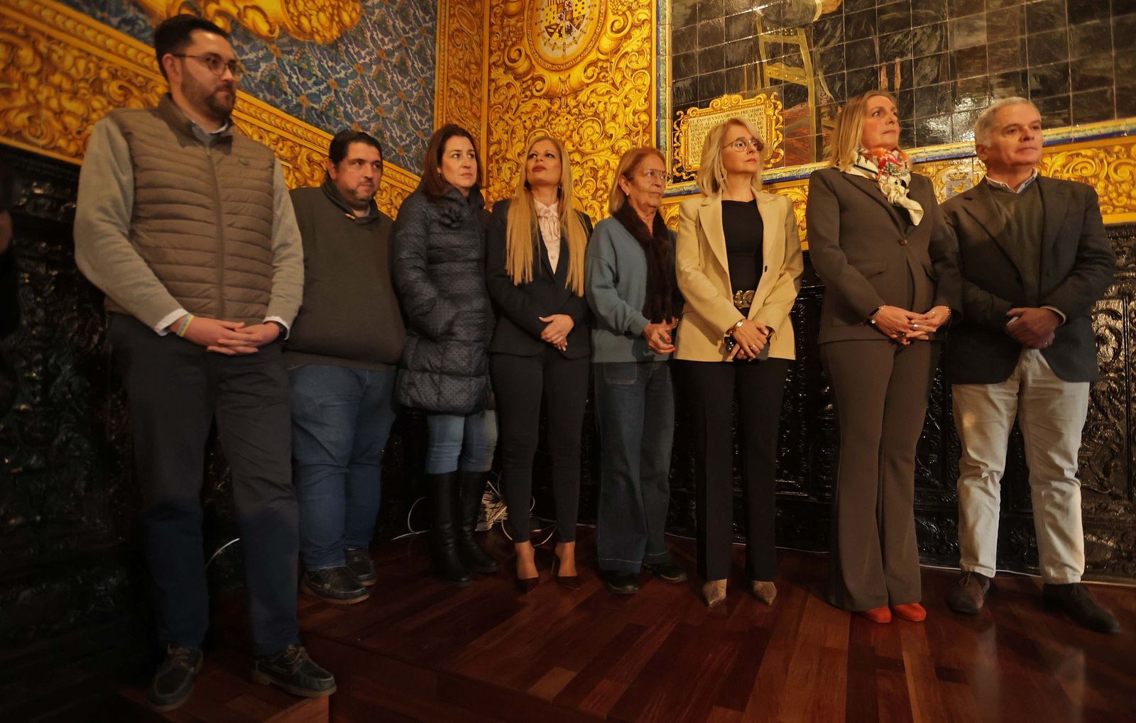 Fotos de la rueda de prensa de José Ignacio Landaluce tras el archivado de la denuncia del PSOE por la Fiscalía del Tribunal Supremo