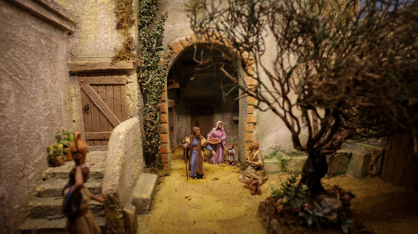 Así es la exposición de belenes en los claustros de Jerez