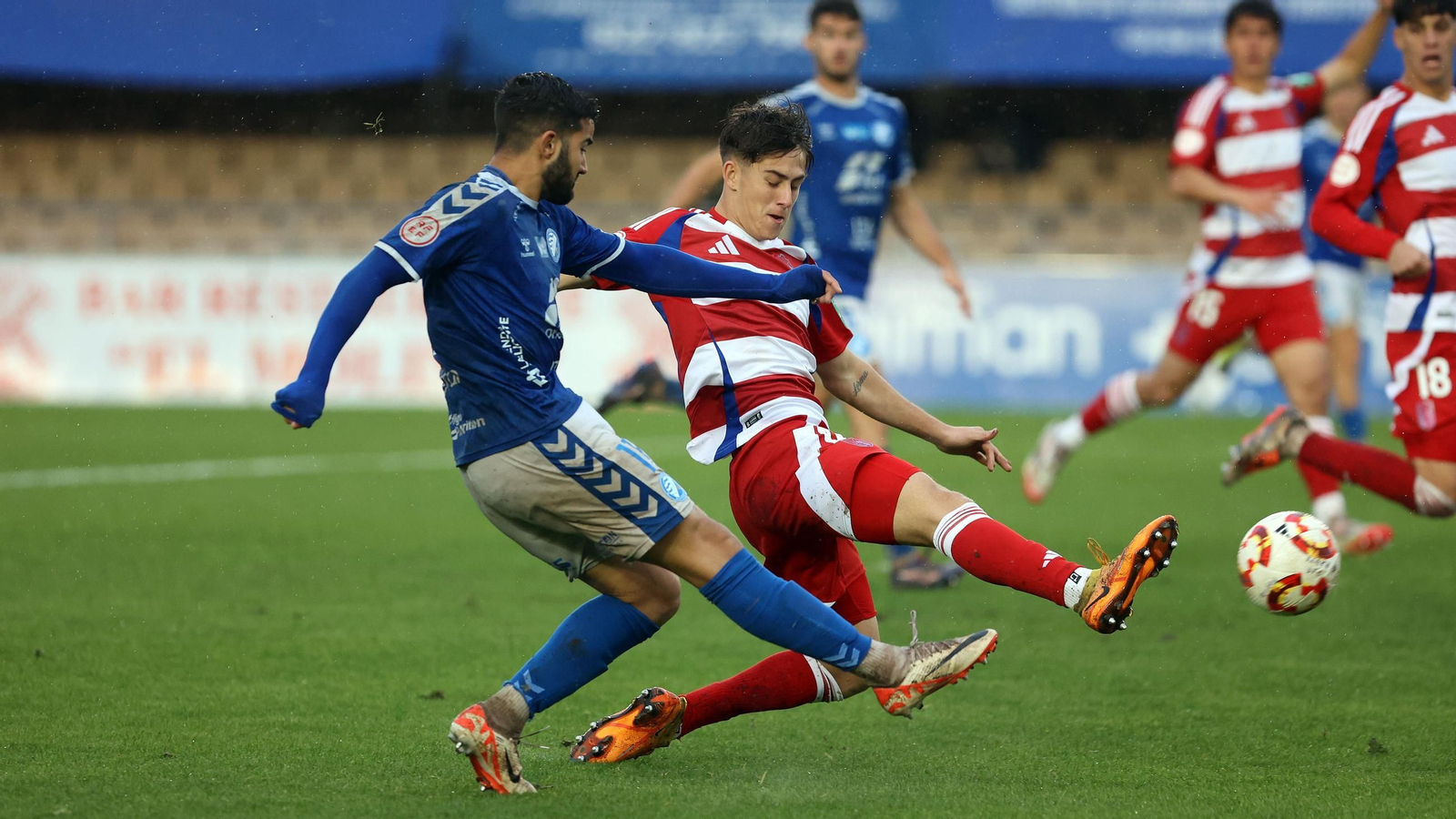 Imágenes del Xerez DFC contra el Recreativo Granada