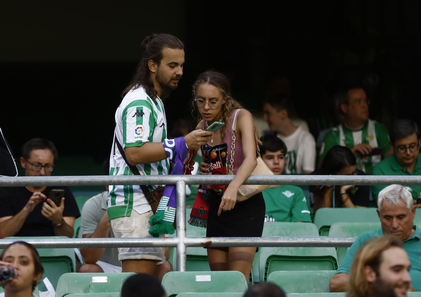 Búscate en las fotos del partido Betis-Villarreal
