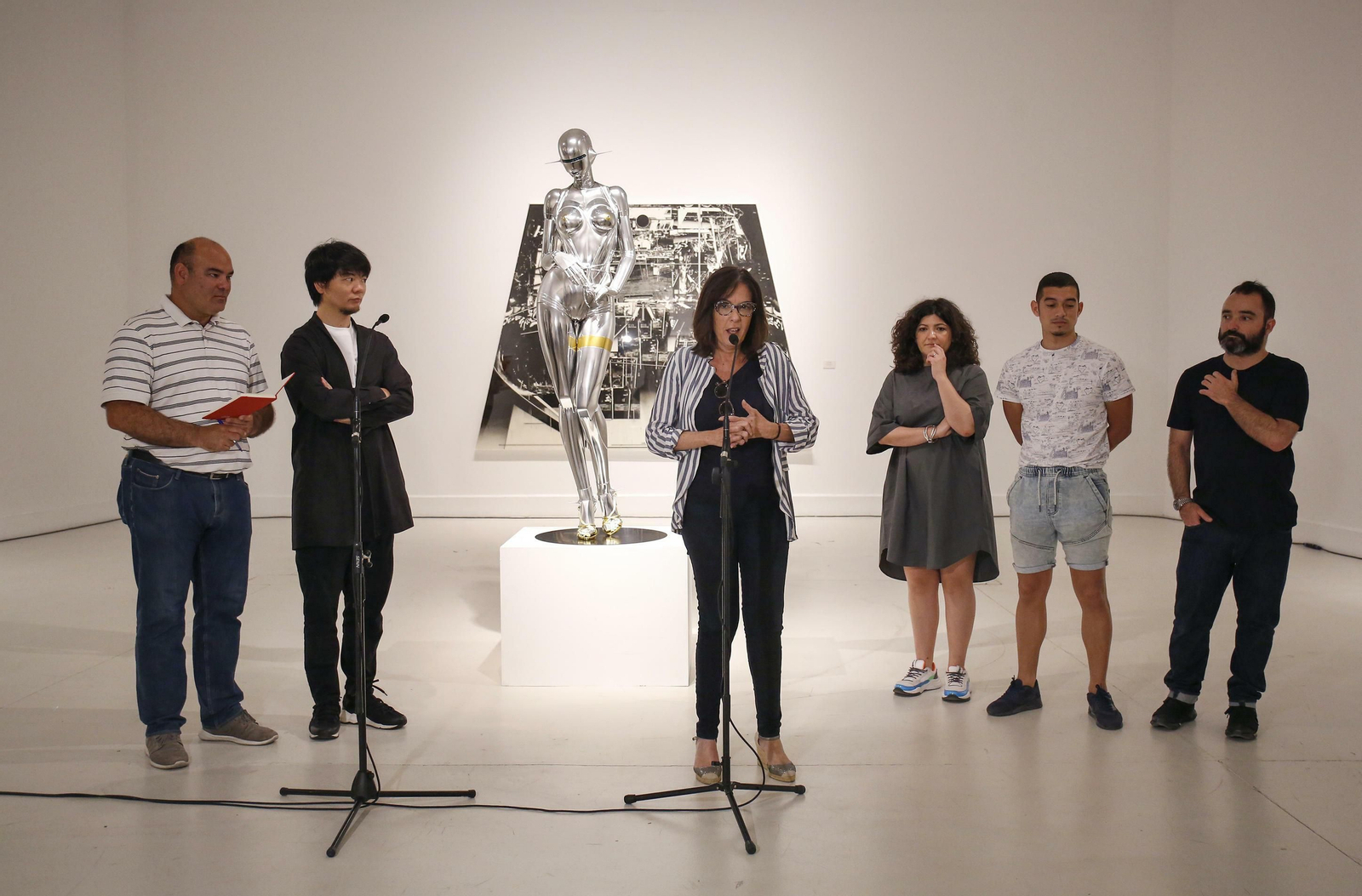 Presentación de 'Make something different', este jueves, en la sede del CAC Málaga.