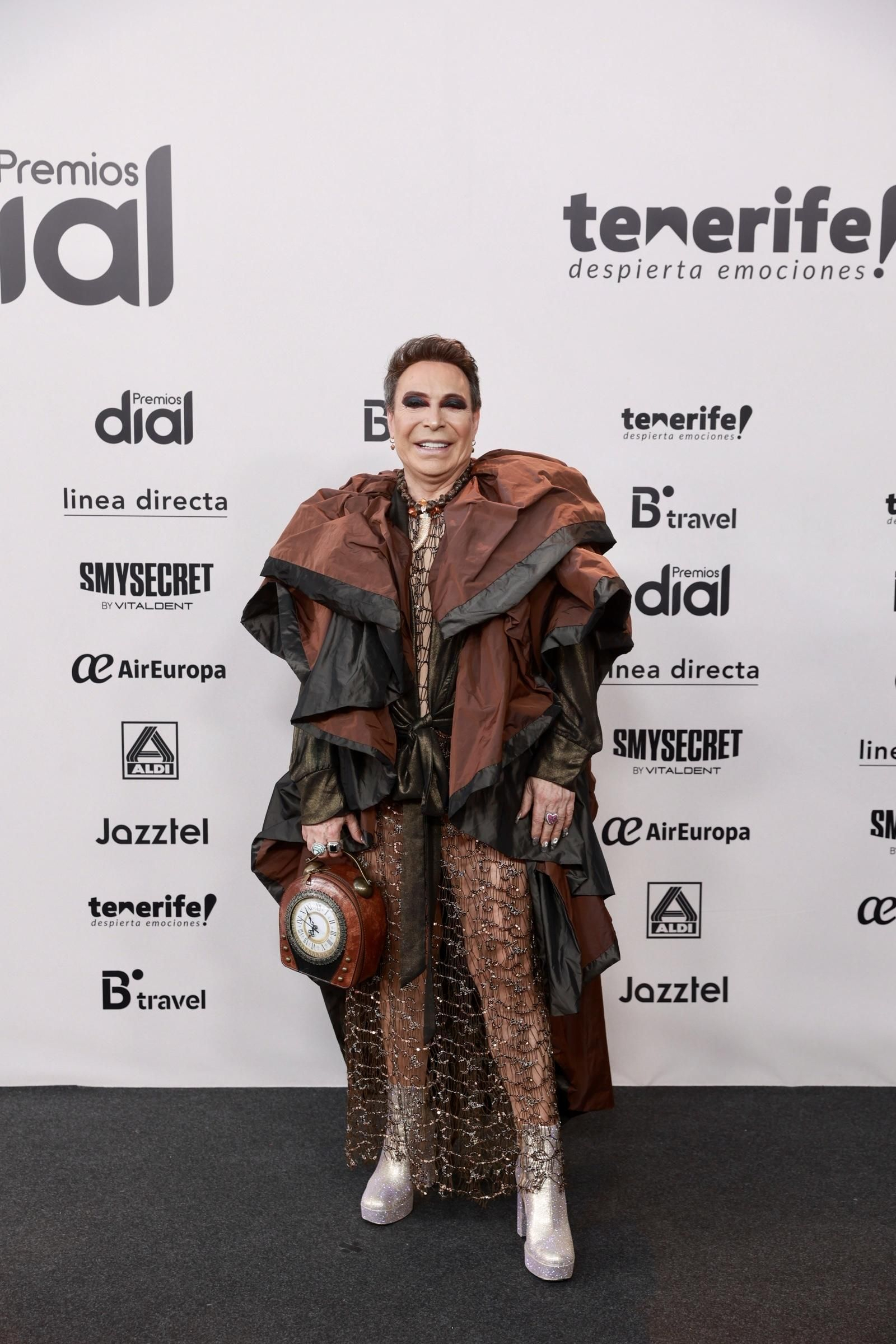 Las estrellas del 'photocall' de los Premios Dial, gala celebrada en Santa Cruz de Tenerife