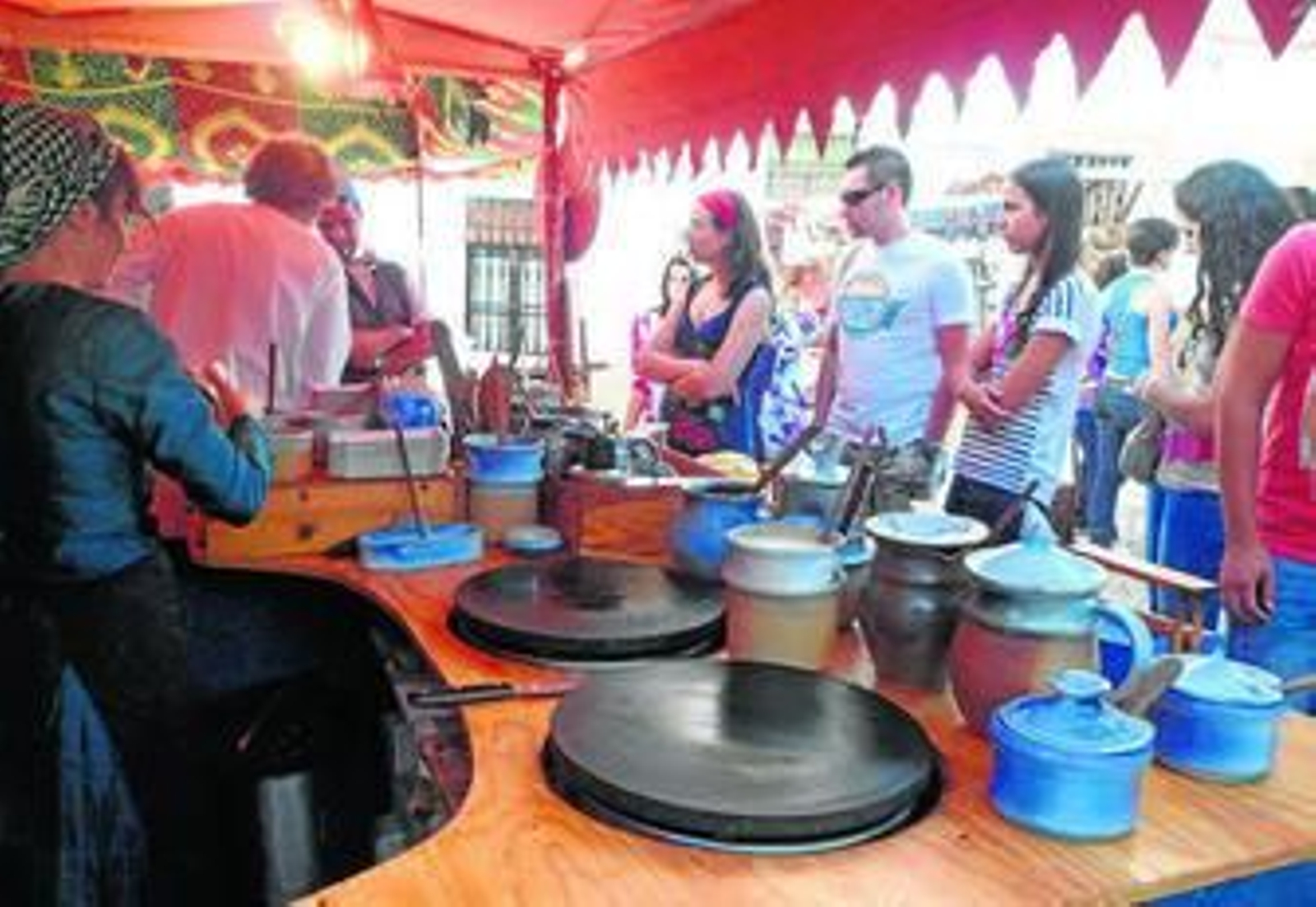 Uno de los numerosos puestos de la pasada edición de las jornadas.