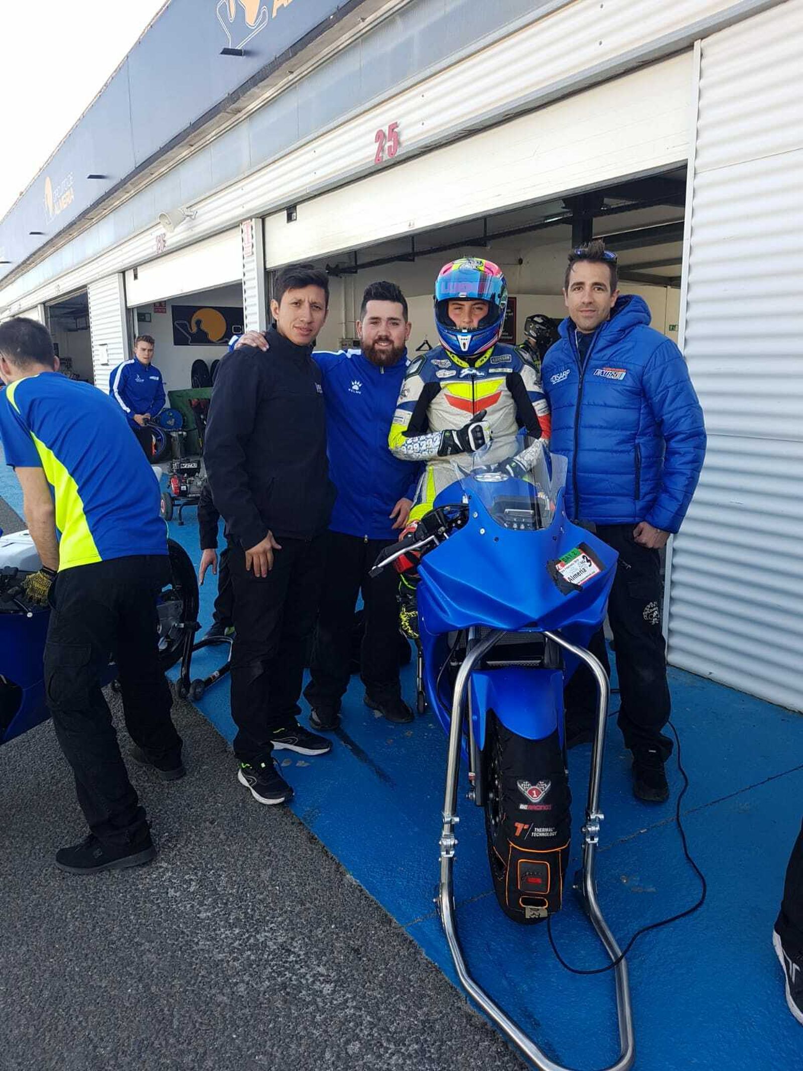 Fernando Luque hará el ESBK 300 con el equipo FAU55 El Señor de las Bolsas.