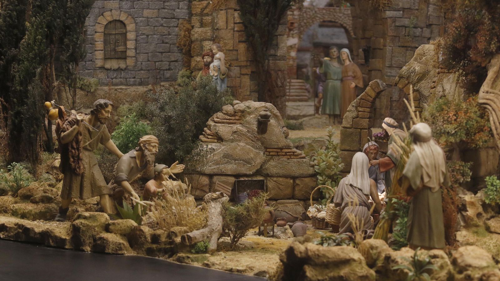 Un belén instalado en Córdoba.