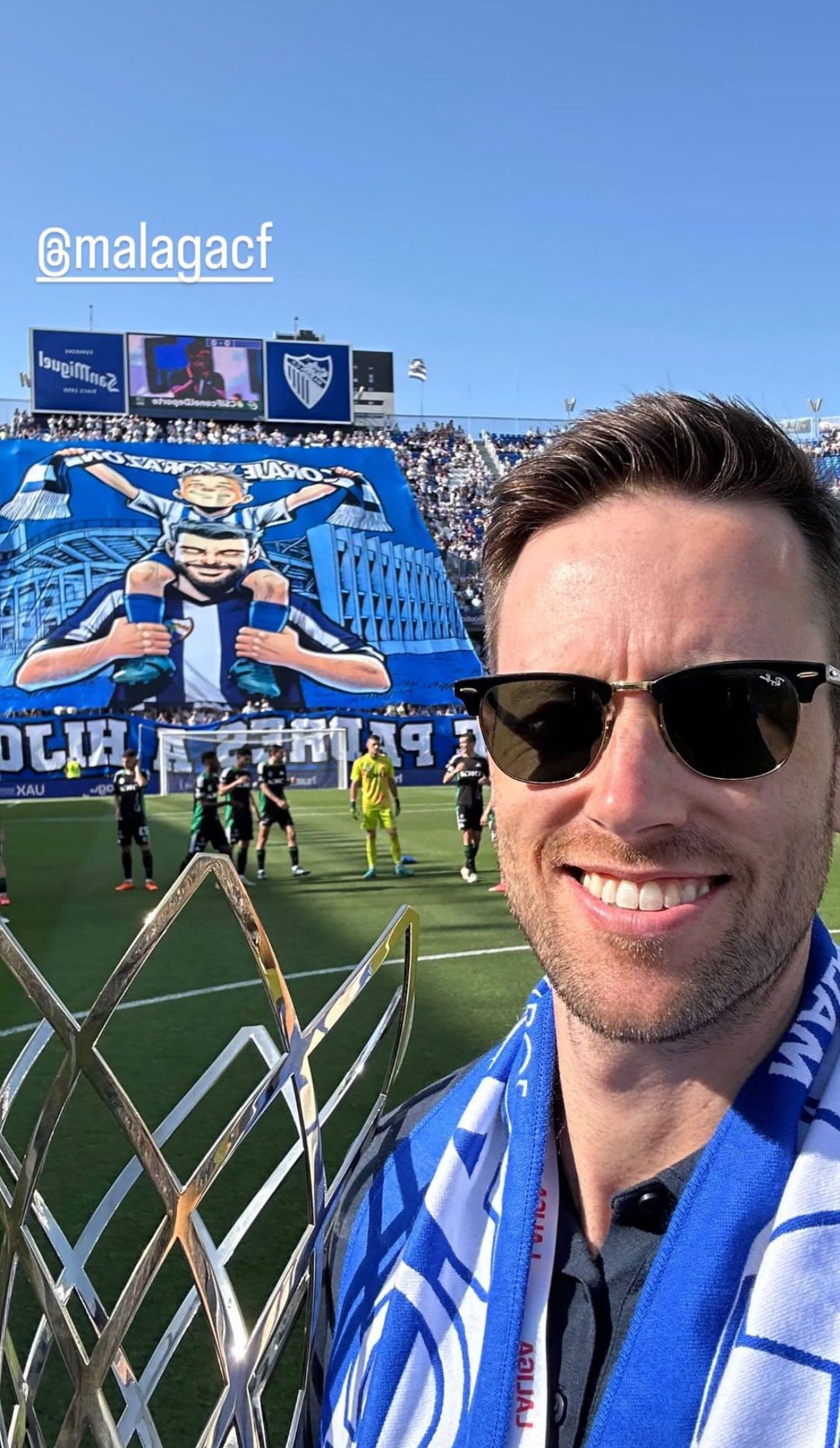 El Unicaja se lo pasó pipa en La Rosaleda