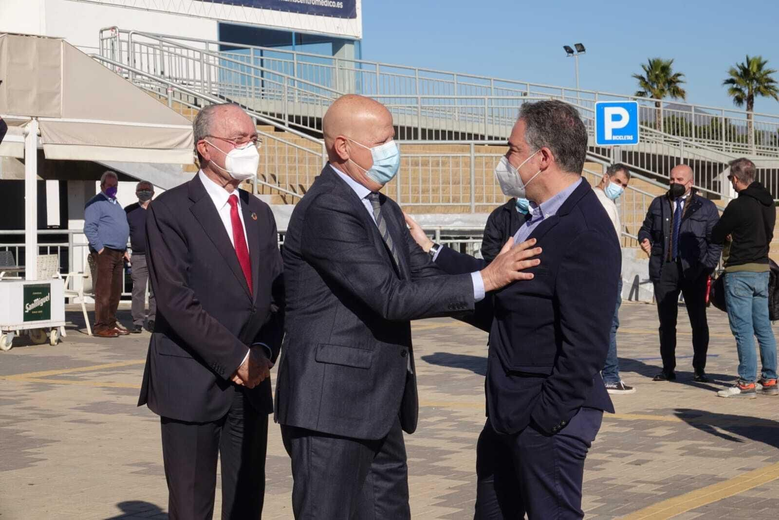 Las fotos del homenaje a Javier Imbroda