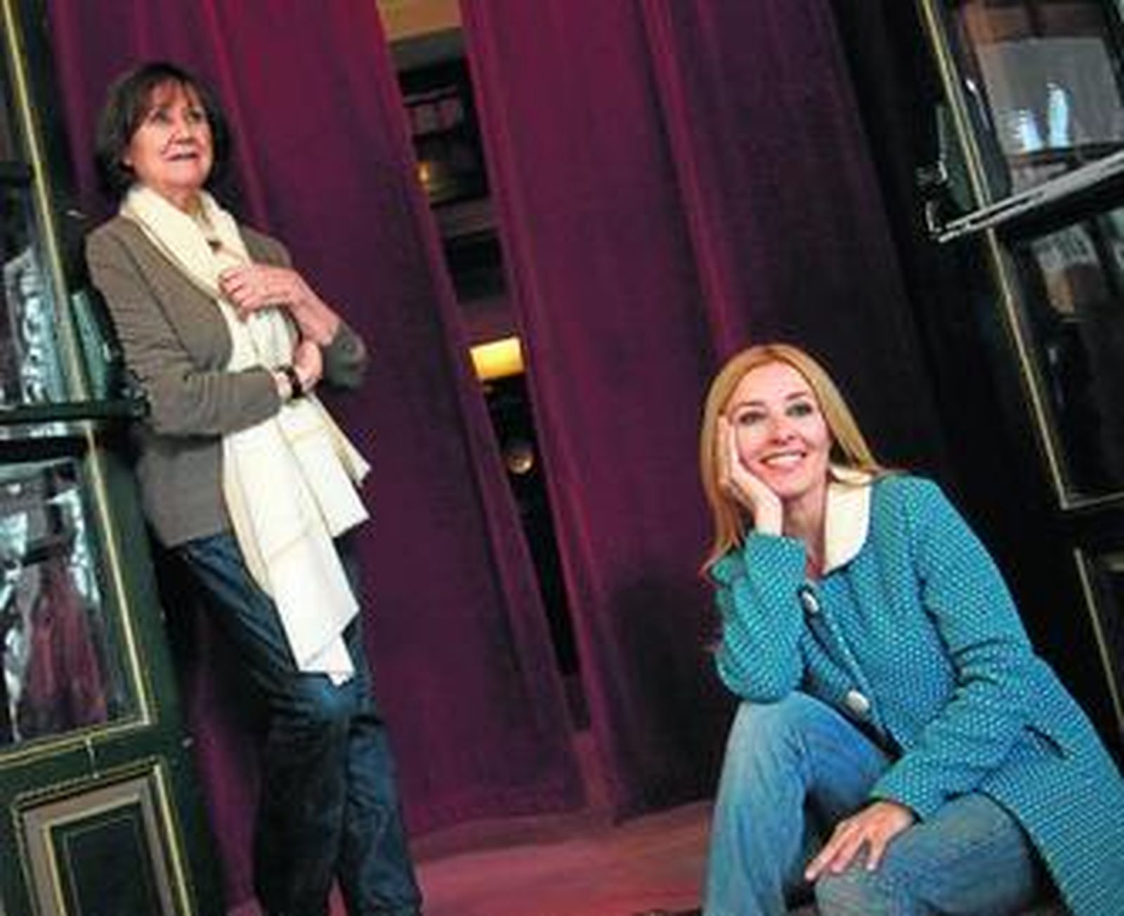 Julieta Serrano y Cayetana Guillén Cuervo, madre e hija en esta tragedia escrita por Albert Camus.