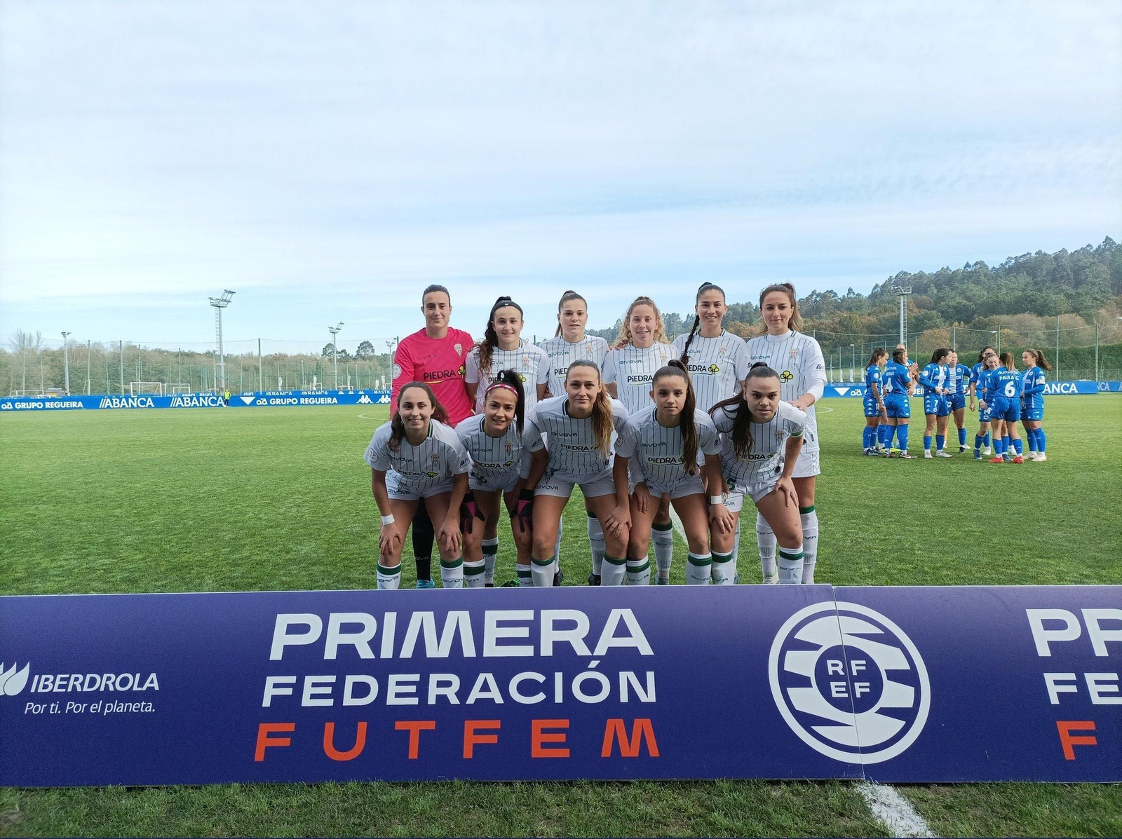 Once titular del Córdoba Femenino ante el Deportivo Abanca.