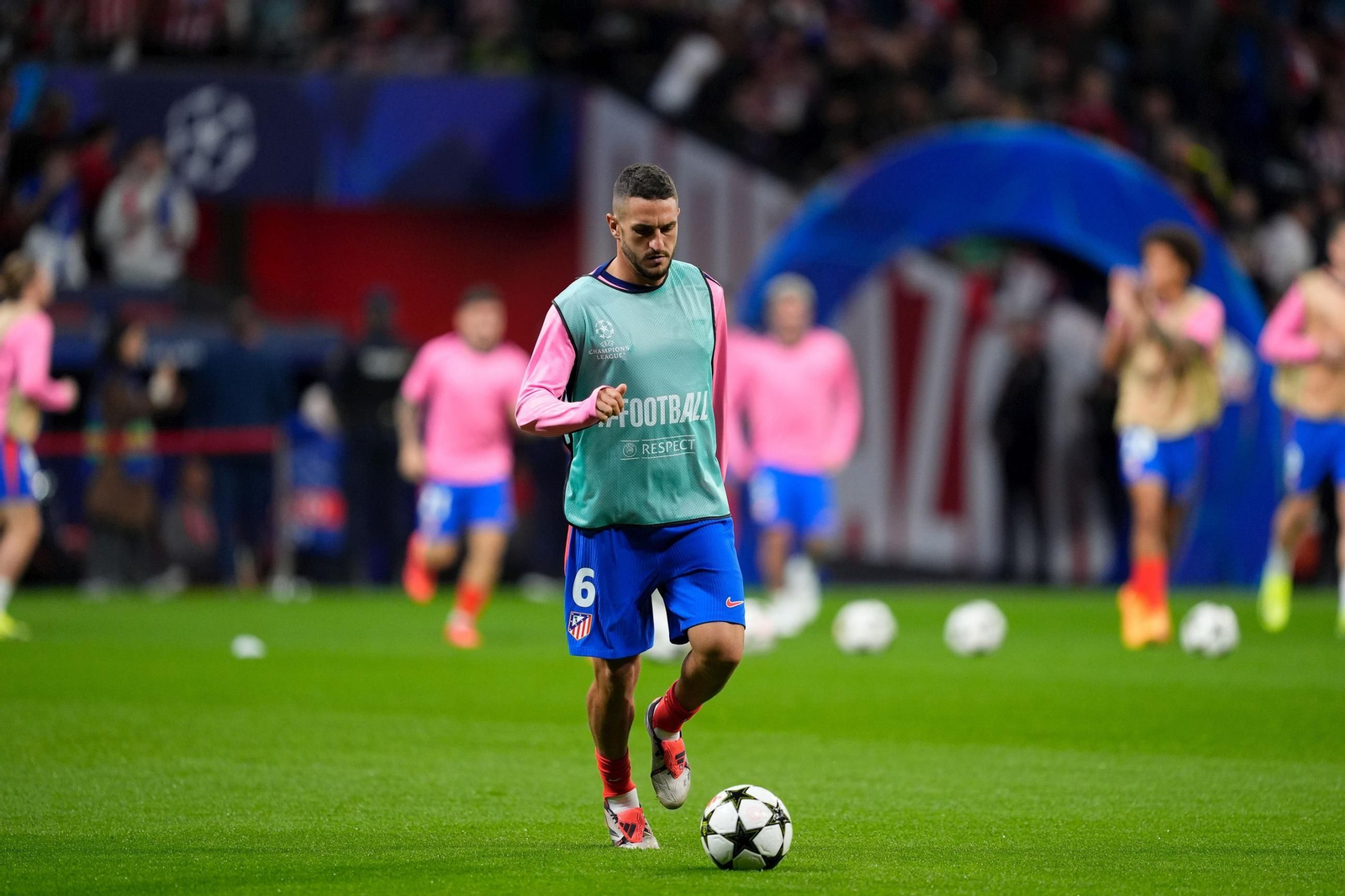 Las mejores imágenes del Atlético de Madrid en su duelo contra el Lille