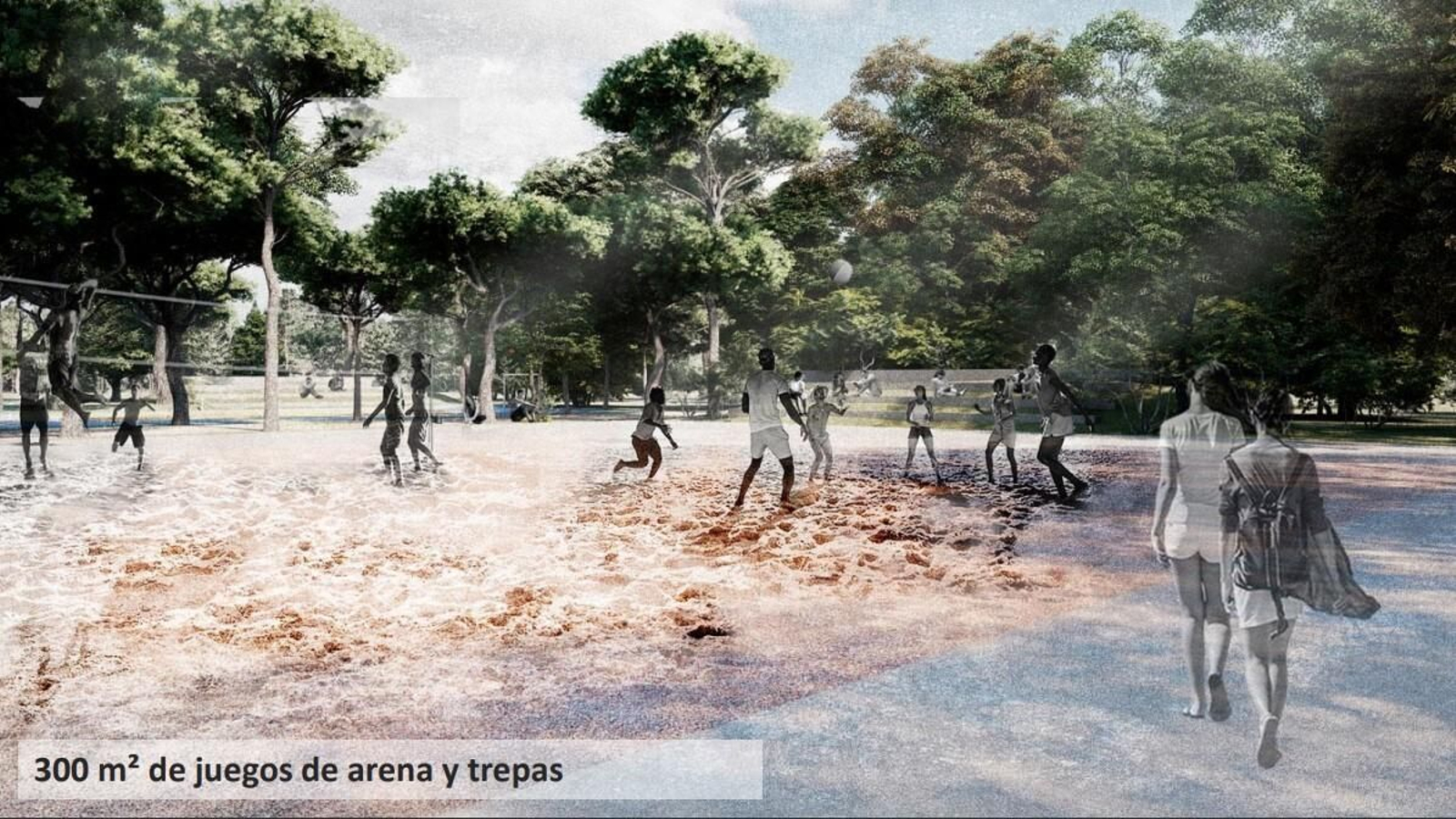 El proyecto en el Campamento Benítez, en imágenes