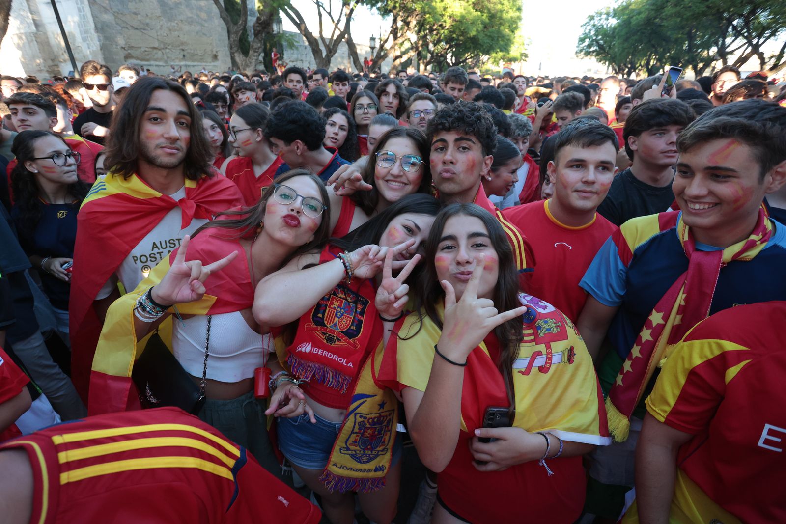 Jerez con la Selección Española, en imágenes