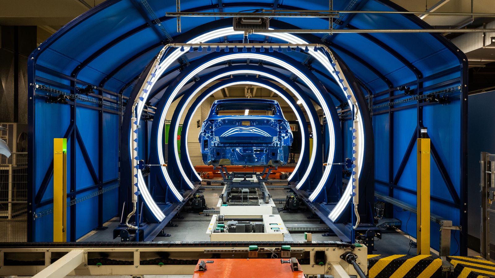 El T-Cross se fabrica en algo menos de 20 horas en esta planta.