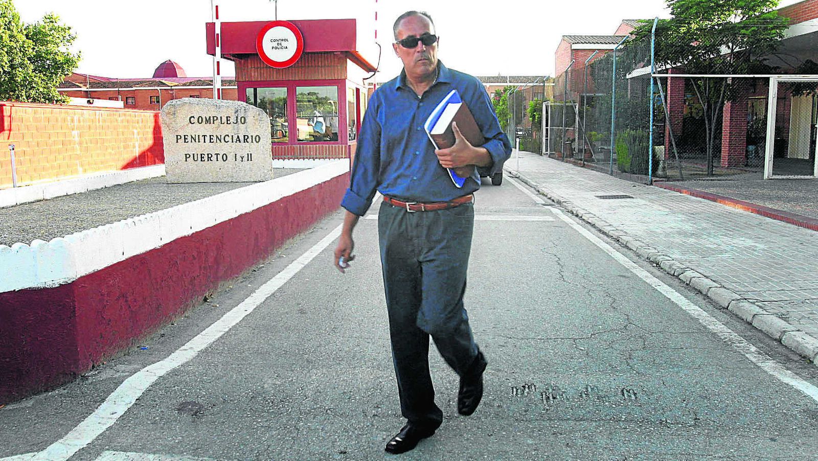 Carlos Carretero, a su salida de Puerto II, donde cumplió condena.