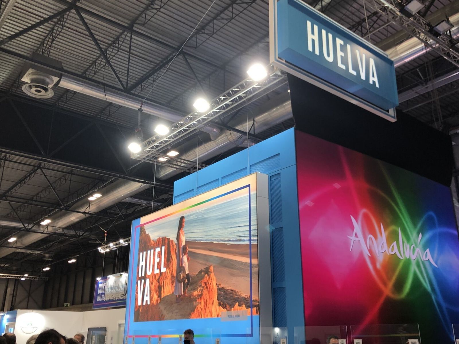 Estand de Huelva en Fitur.