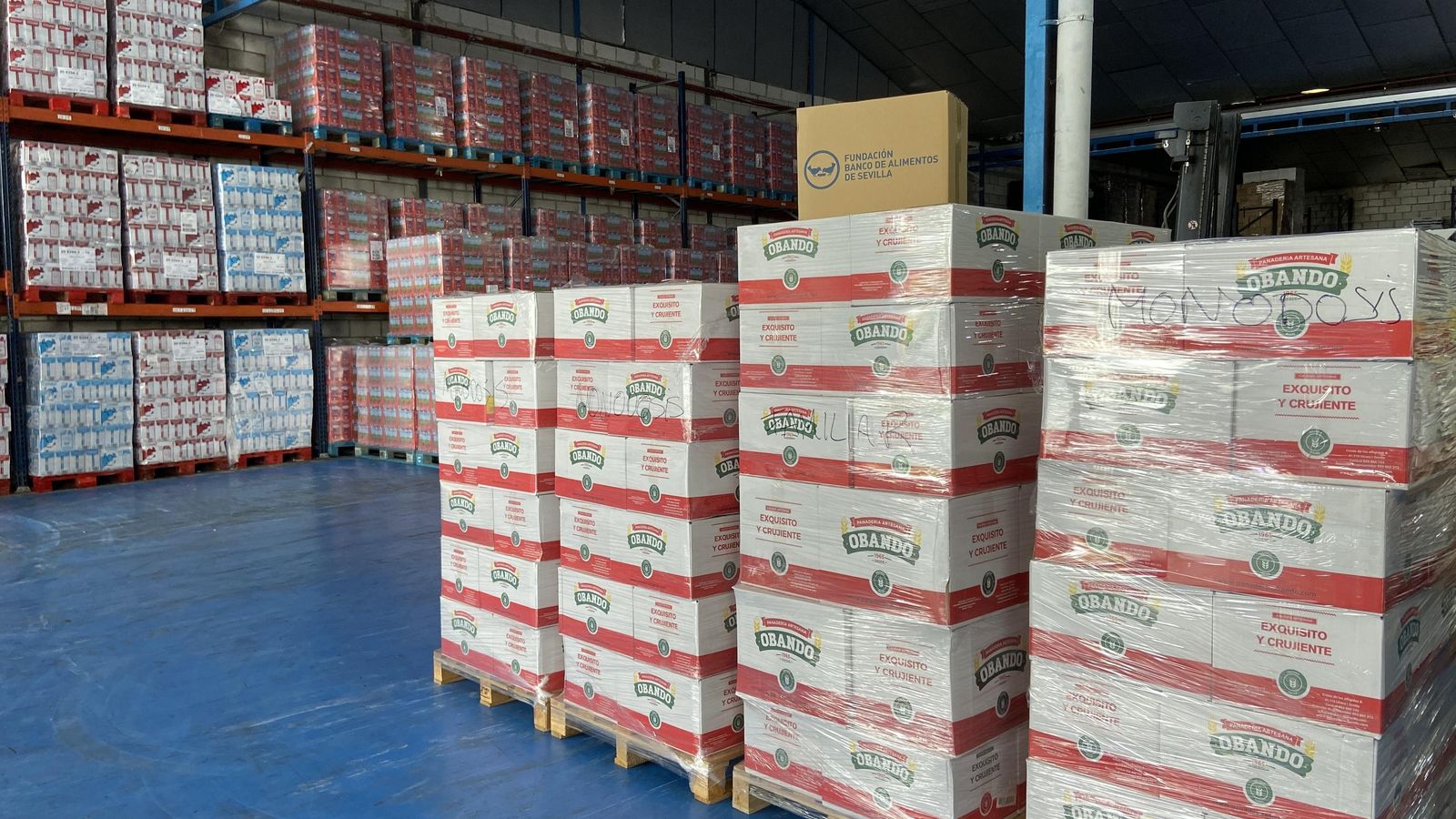 Parte de la donación de Obando.