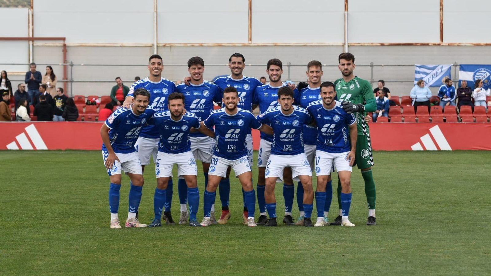 Once que presentó el Xerez DFC en su visita al Recreativo Granada. Once que presentó el Xerez DFC en su visita al Recreativo Granada.